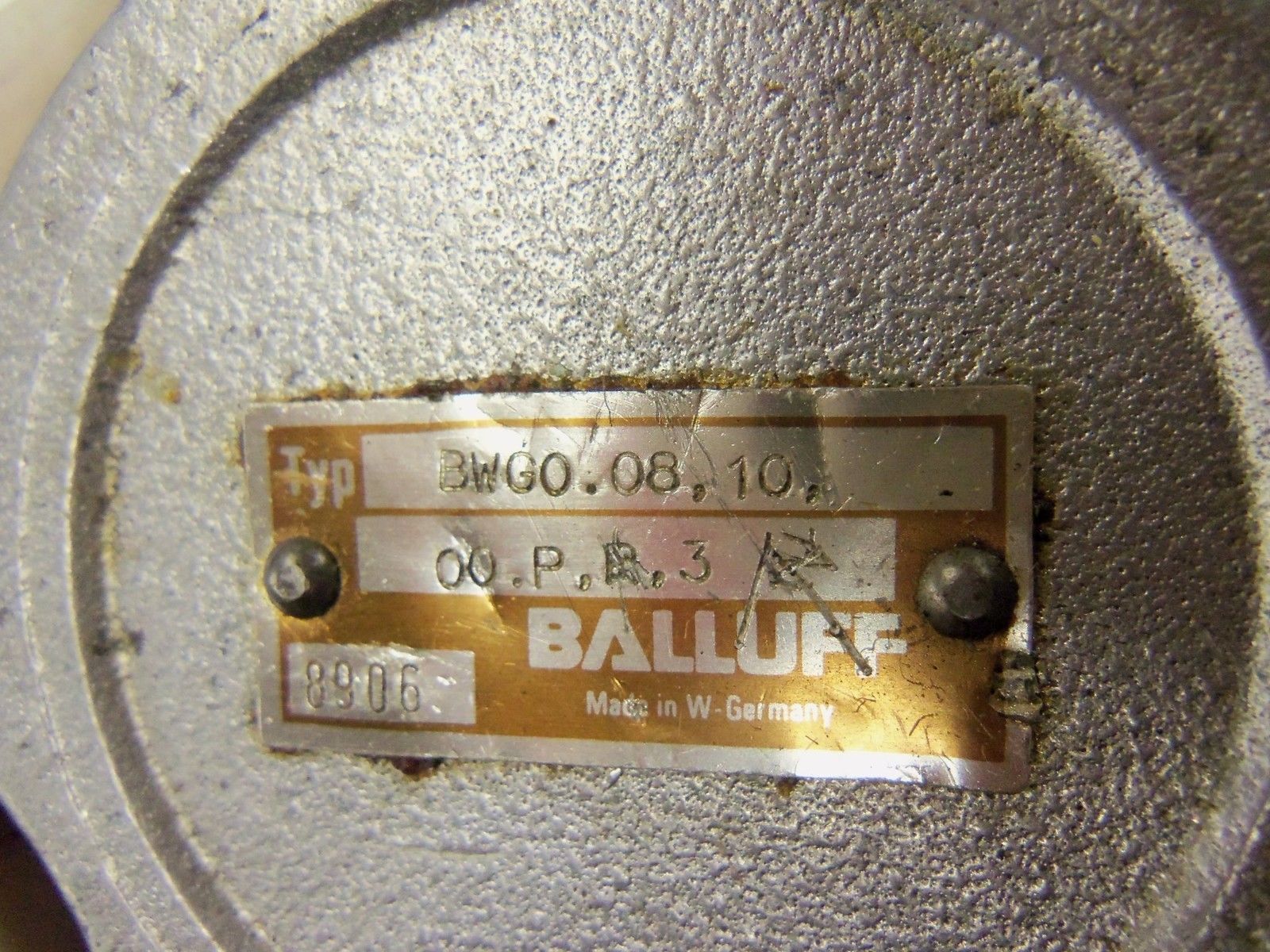 BALLUFF BWG0.08.10.00.P.P.3 *USED*