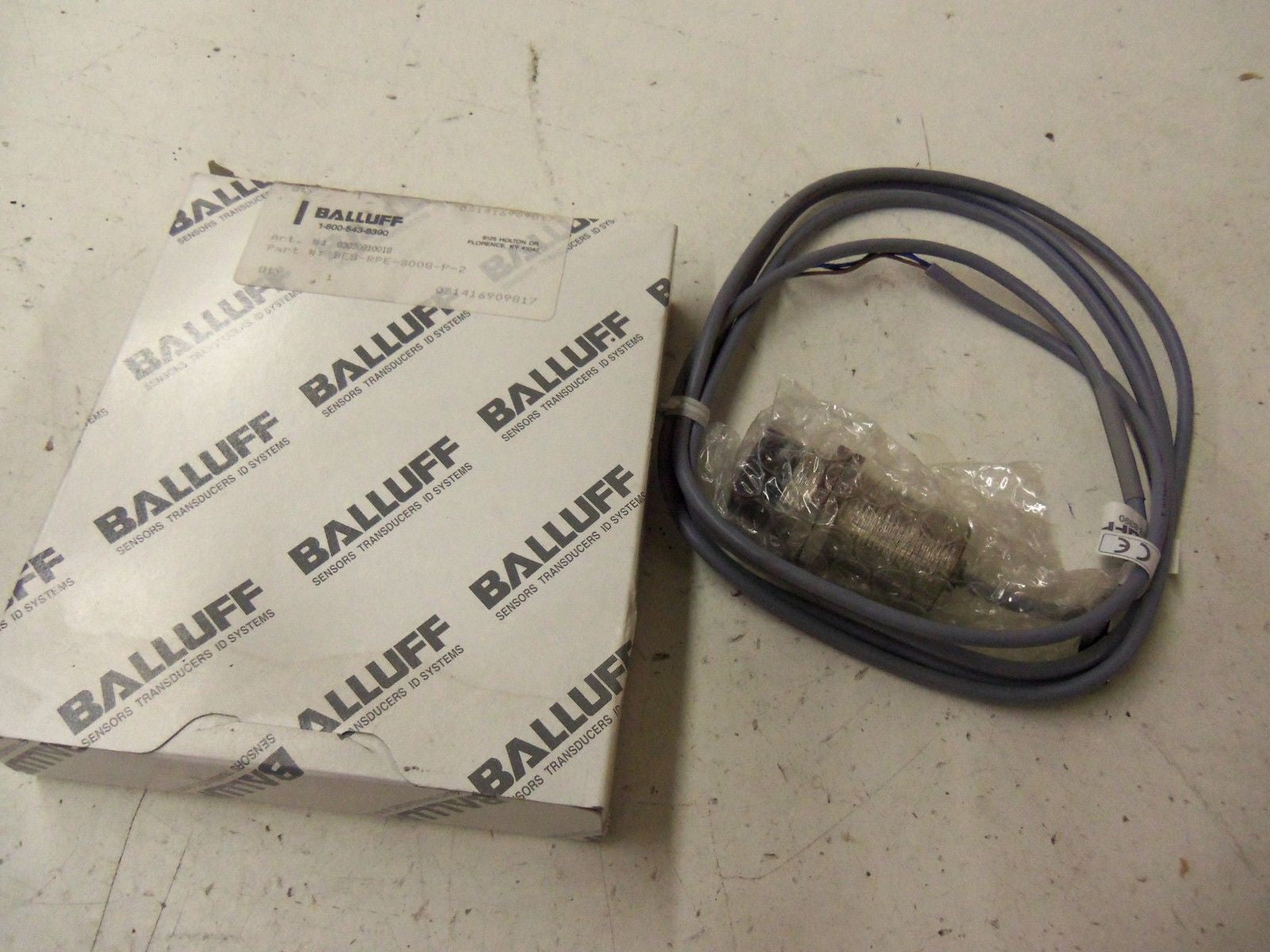 BALLUFF BES-RPE-3008-P-2 TRANSMITTER SENSOR *NEW IN BOX*