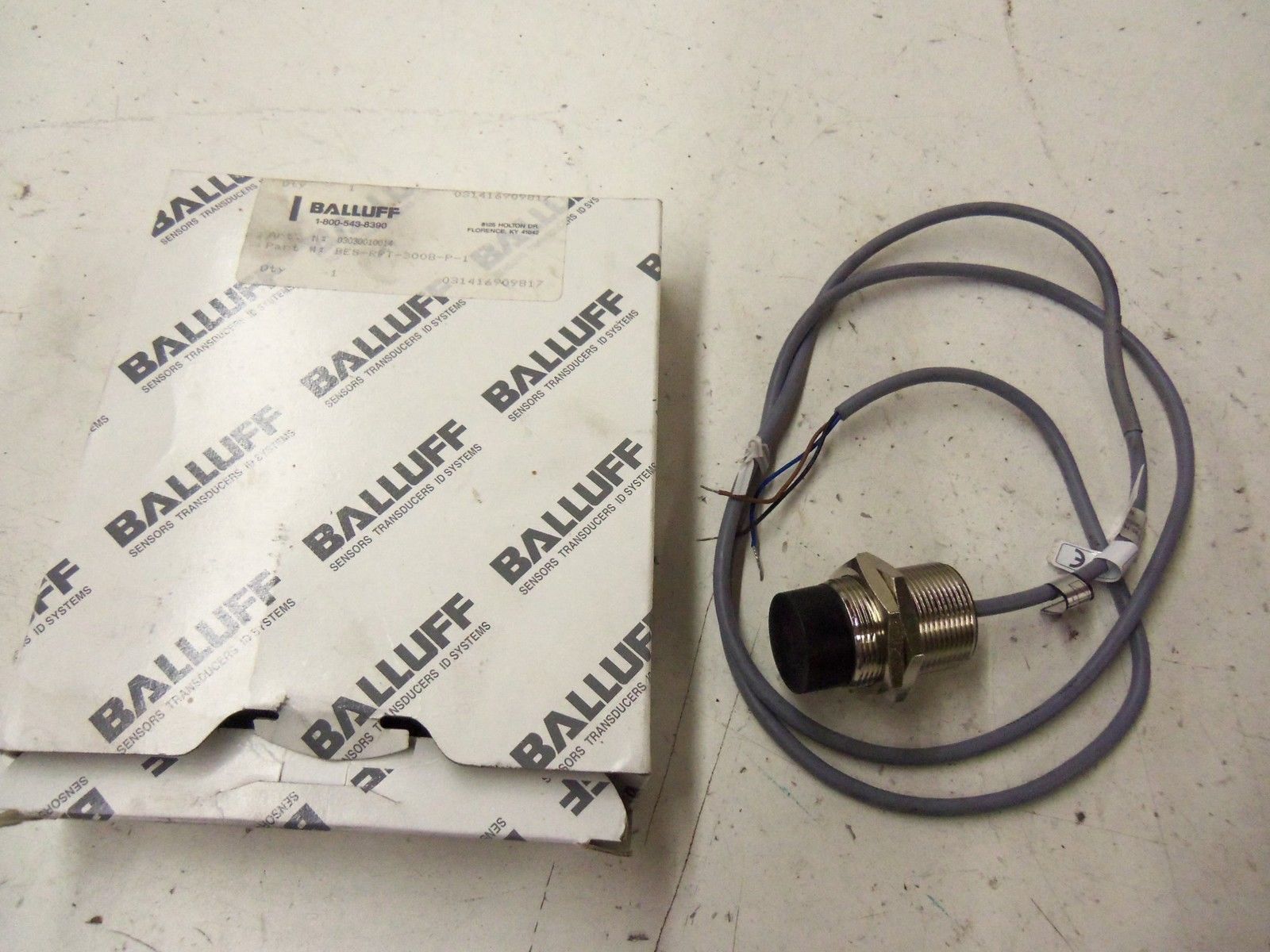 BALLUFF BES-RPT-3008-P-1 TRANSMITTER SENSOR *NEW IN BOX*
