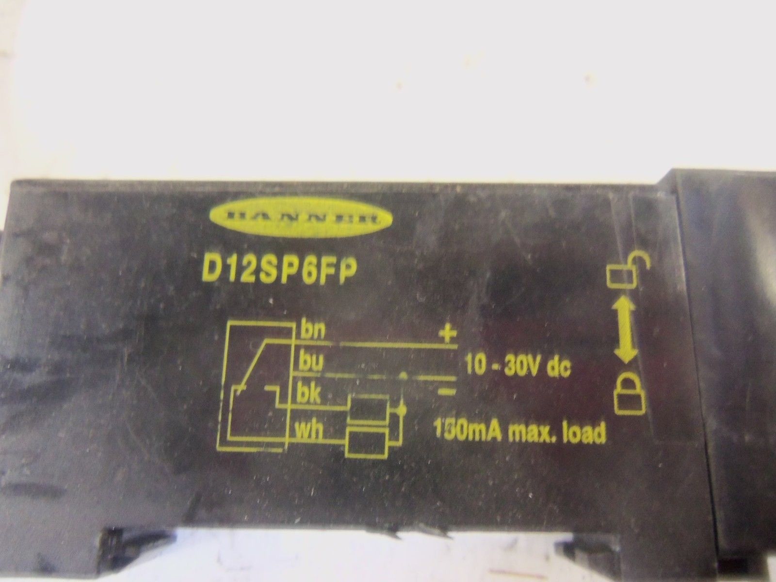 BANNER D12SP6FP PHOTOELECTRIC *USED*