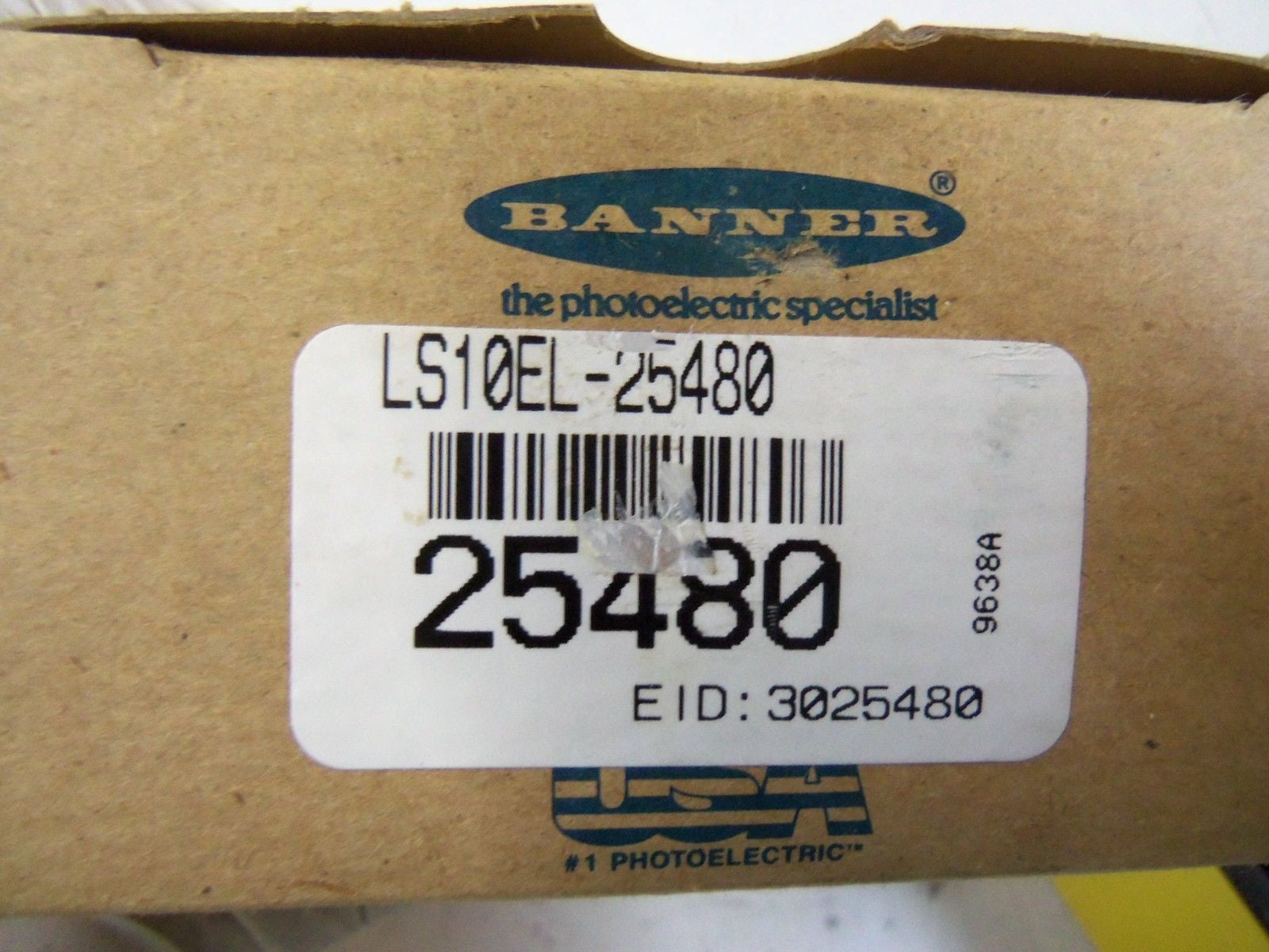 BANNER ENGINEERING LS10EL-25480 EMITTER LIGHT SCREEN *NEW IN BOX*