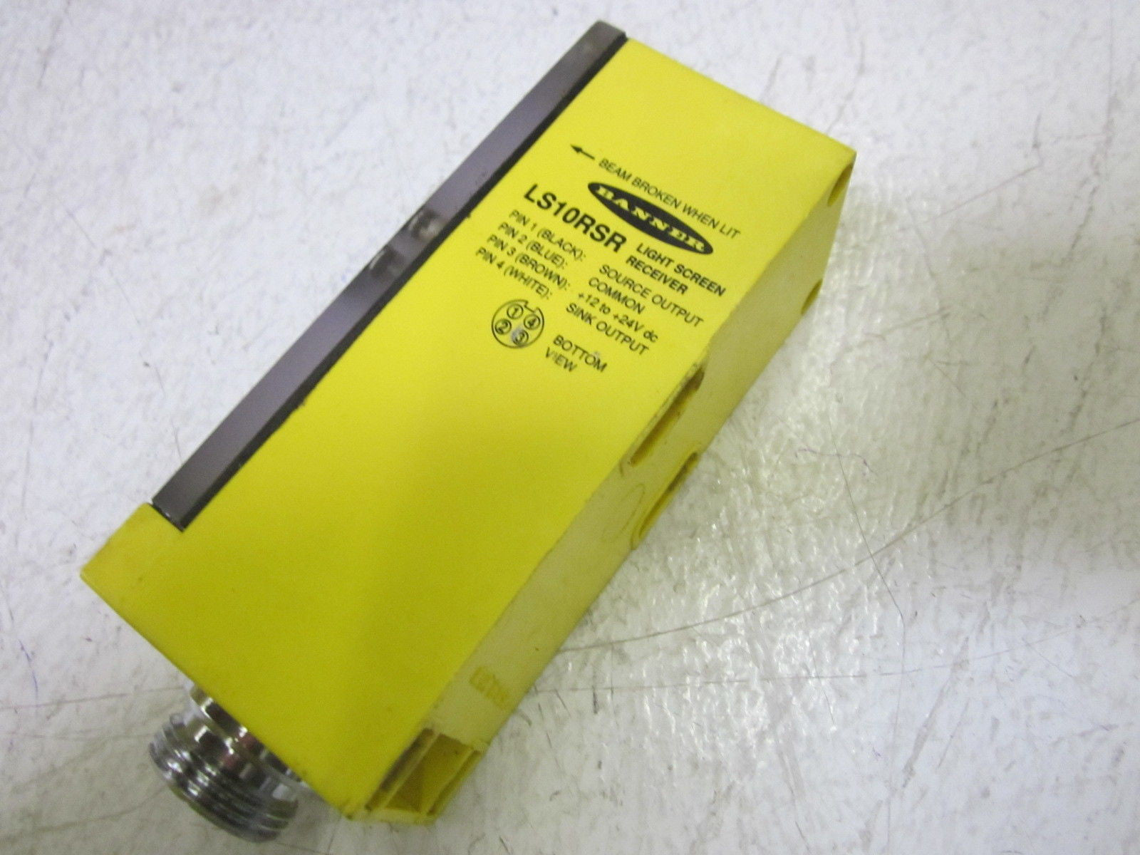 BANNER ENGINEERING LS10RSR LIGHT SCREEN REDUCER *USED*