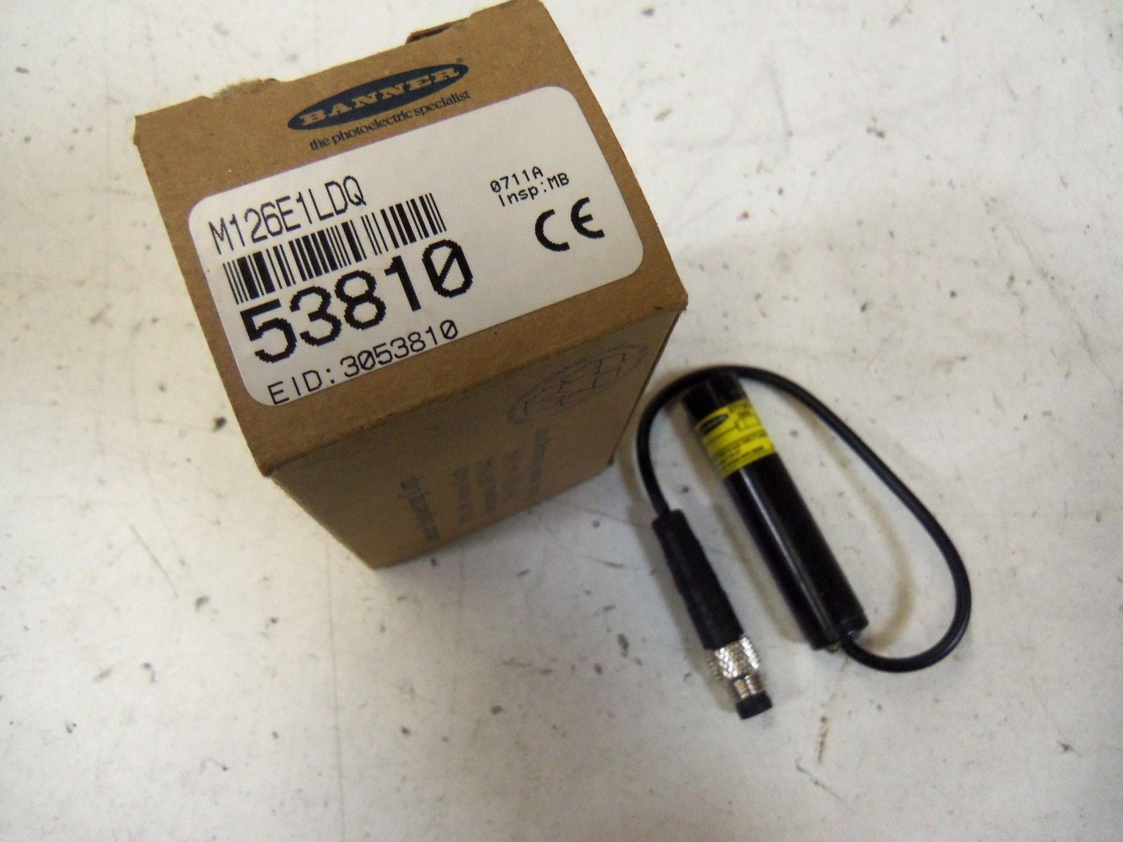 BANNER ENGINEERING M126E1LDQ QUICK-DISCONNECT CONNECTOR *NEW IN BOX*