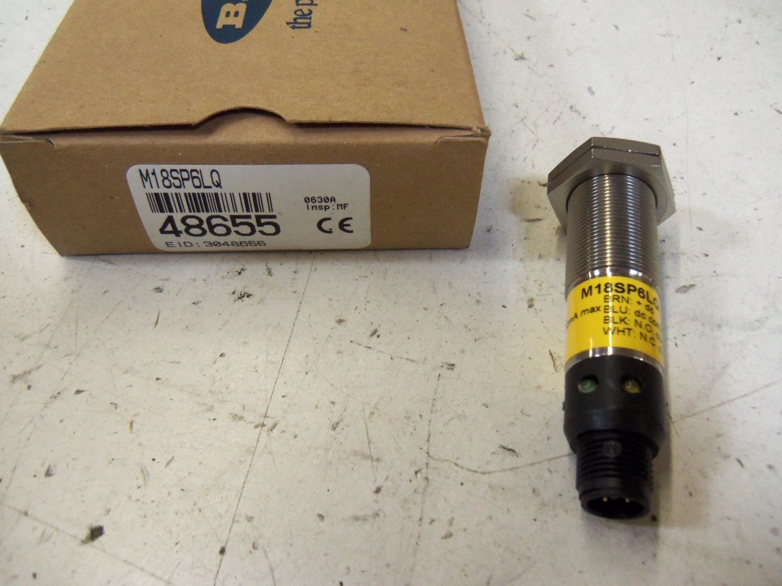 BANNER ENGINEERING M18SP6LQ QUICK-DISCONNECT CONNECTOR *NEW IN BOX*