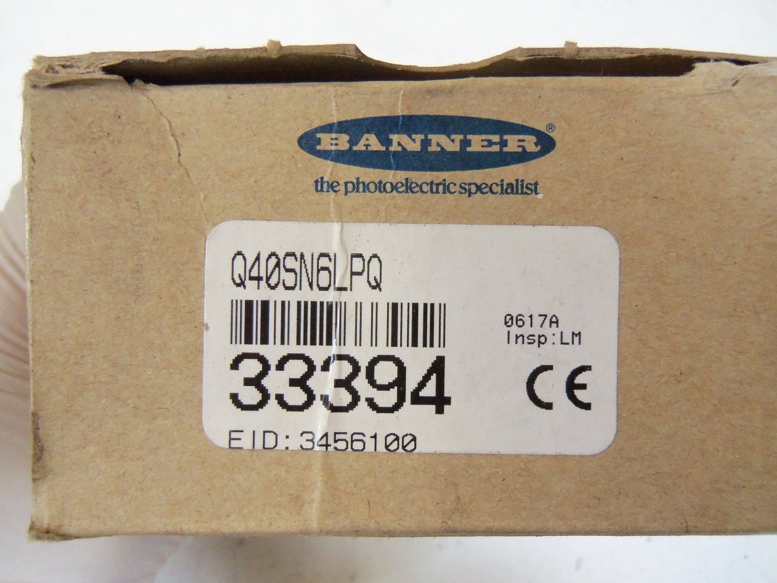 BANNER ENGINEERING Q40SN6LPQ *NEW IN BOX*