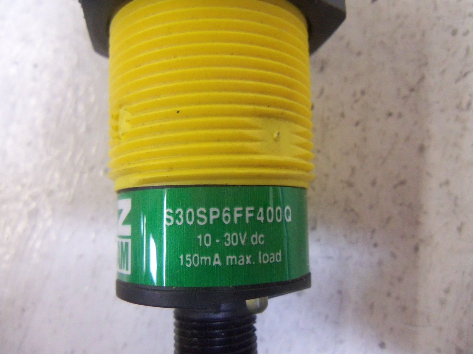 BANNER ENGINEERING S30SP6FF400Q SENSOR *USED*