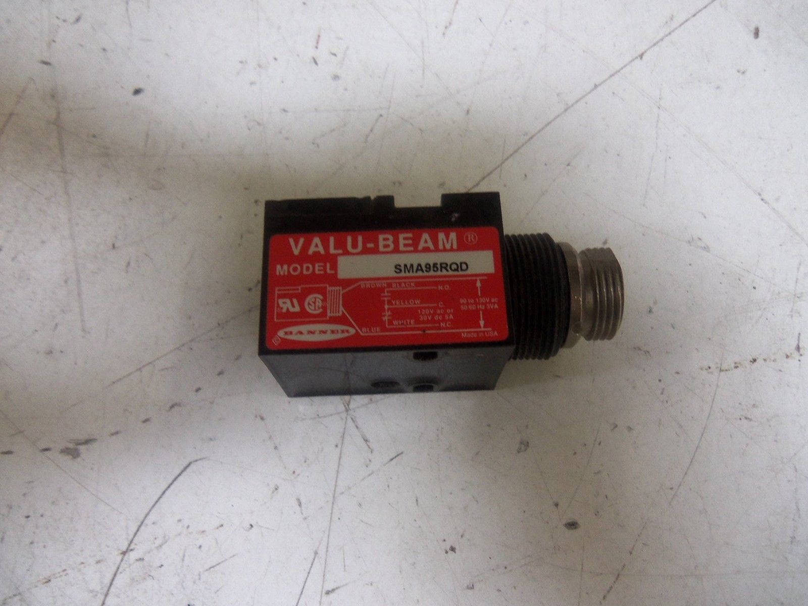 BANNER ENGINEERING SMA95RQD VALU-BEAM *USED*