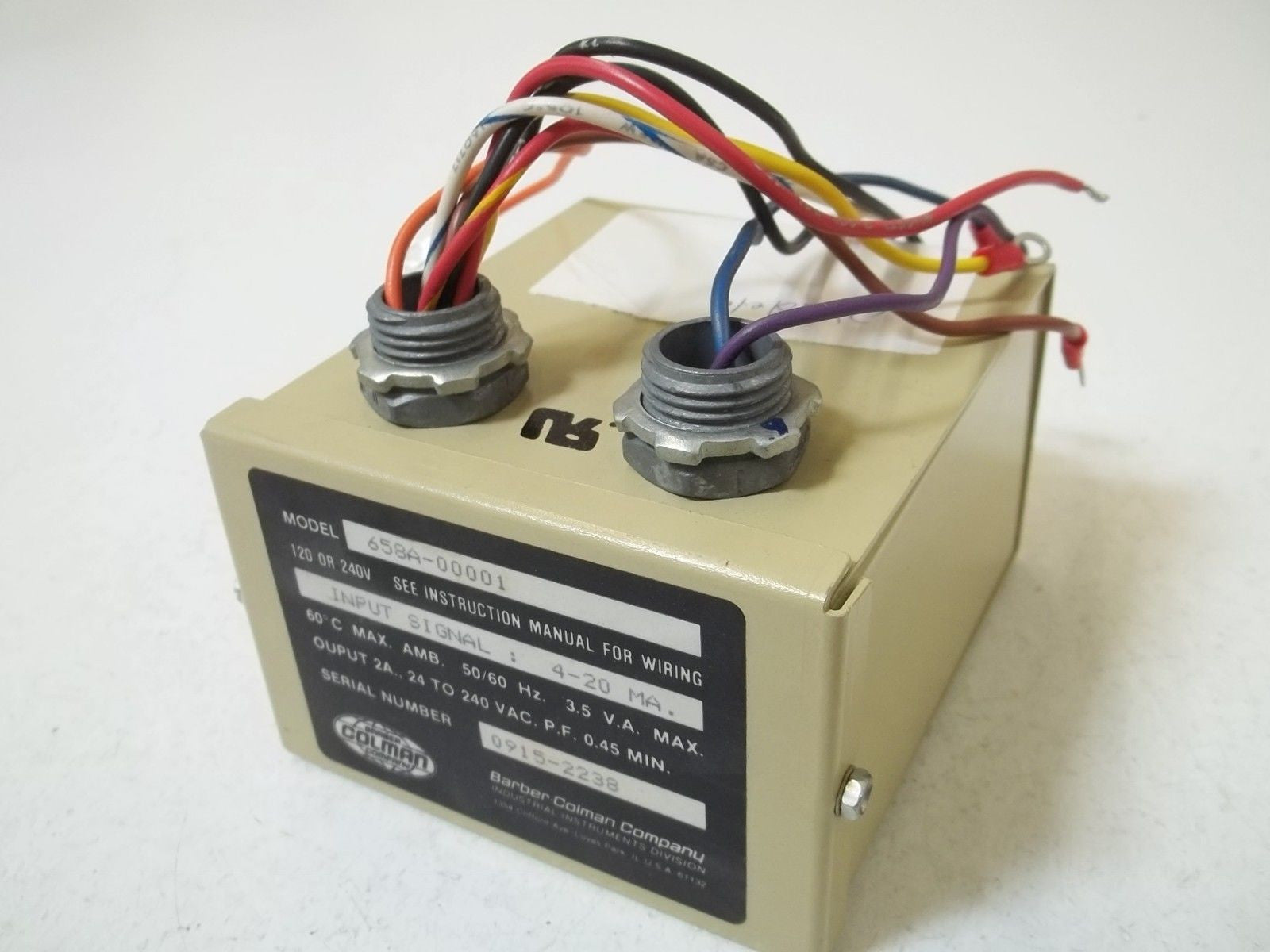 BARBER-COLMAN 658A-00001 CONVERTER *USED*