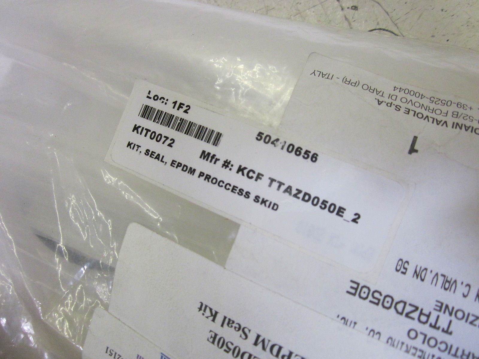BARDIANI TTAZD050E SEAL KIT *NEW IN A BAG* – MRO Global BARDIANI TTAZD050E SEAL KIT *NEW IN A BAG* – MRO Global