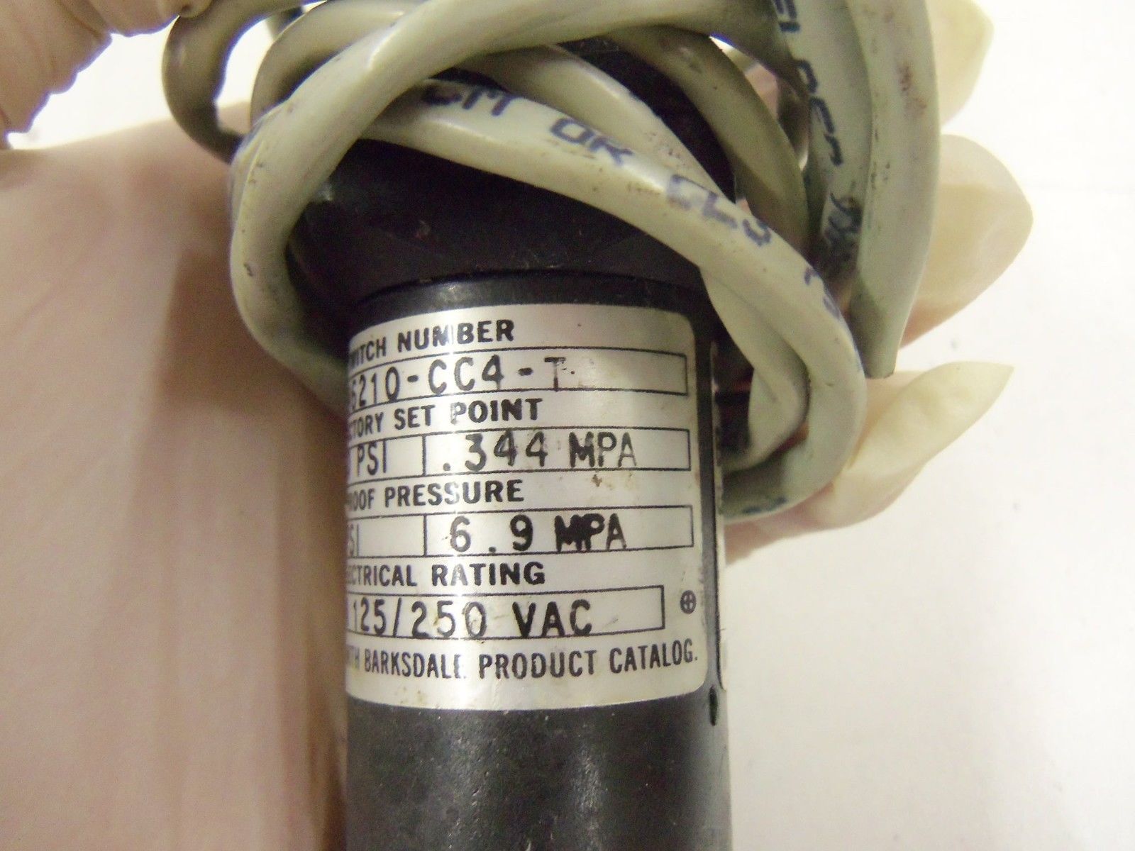 BARKSDALE 96210-CC4-T *USED*