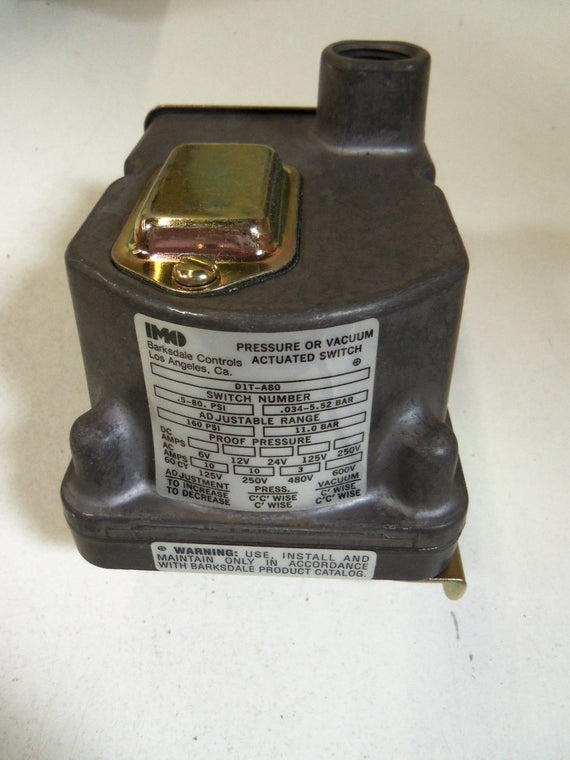 BARKSDALE D1T-A80 *NEW IN BOX*
