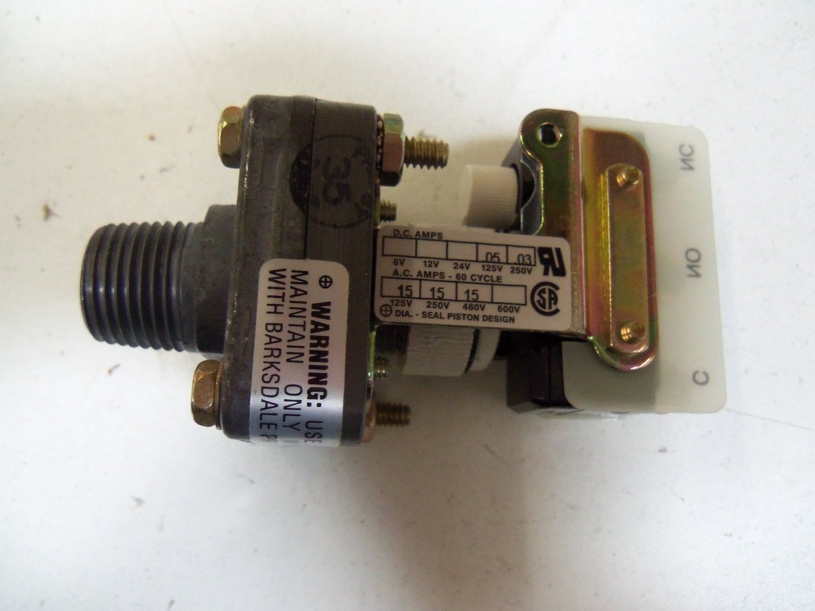 BARKSDALE E1S-R15 *NEW IN BOX*