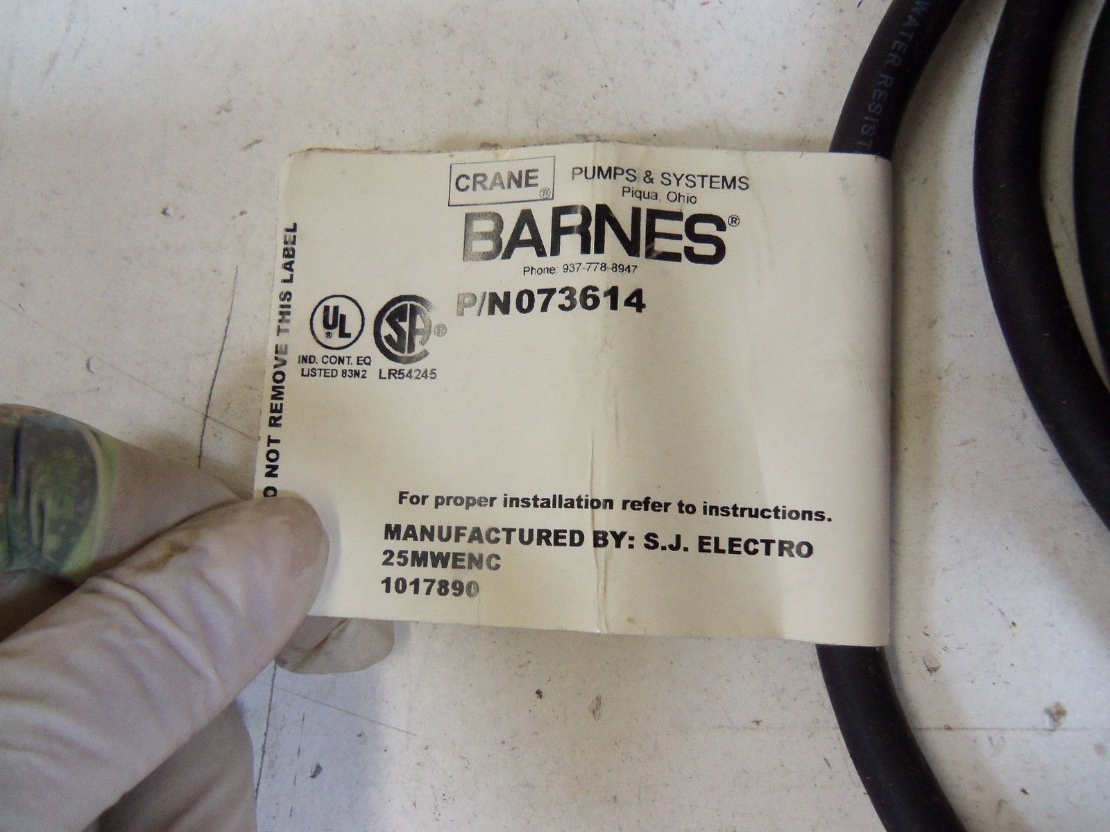BARNES 073614 *NEW IN BOX*