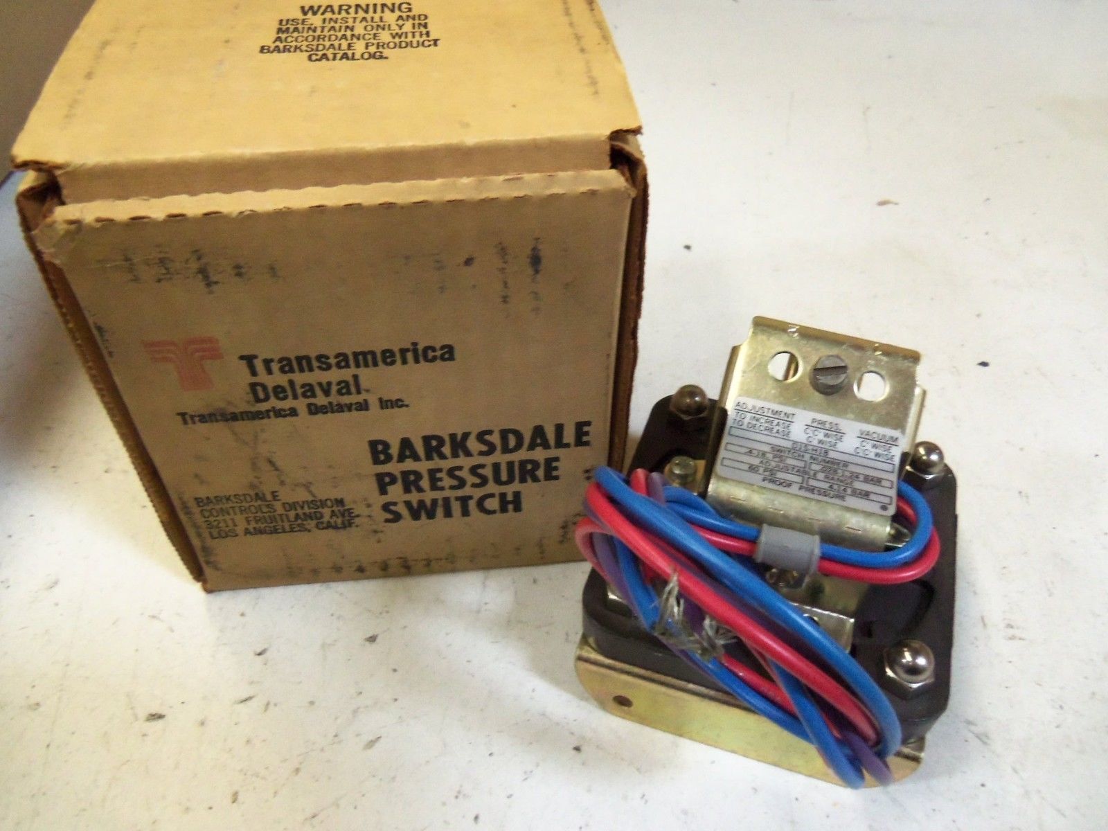 BARSKDALE DIS-H18 *NEW IN BOX*