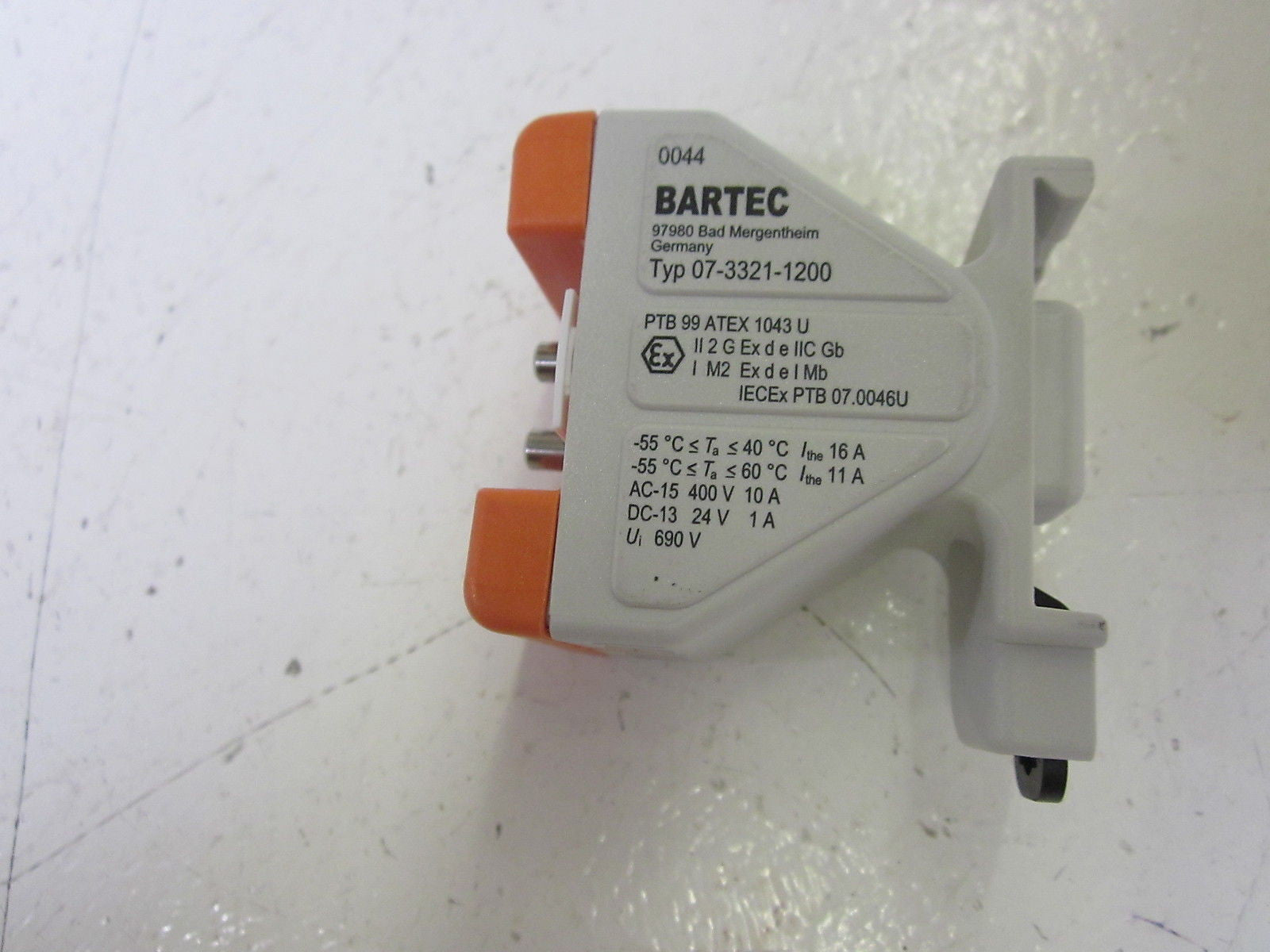 BARTEC 07-3321-1200 EXPLOSION RESPANEL SWITCHES *NEW NO BOX*