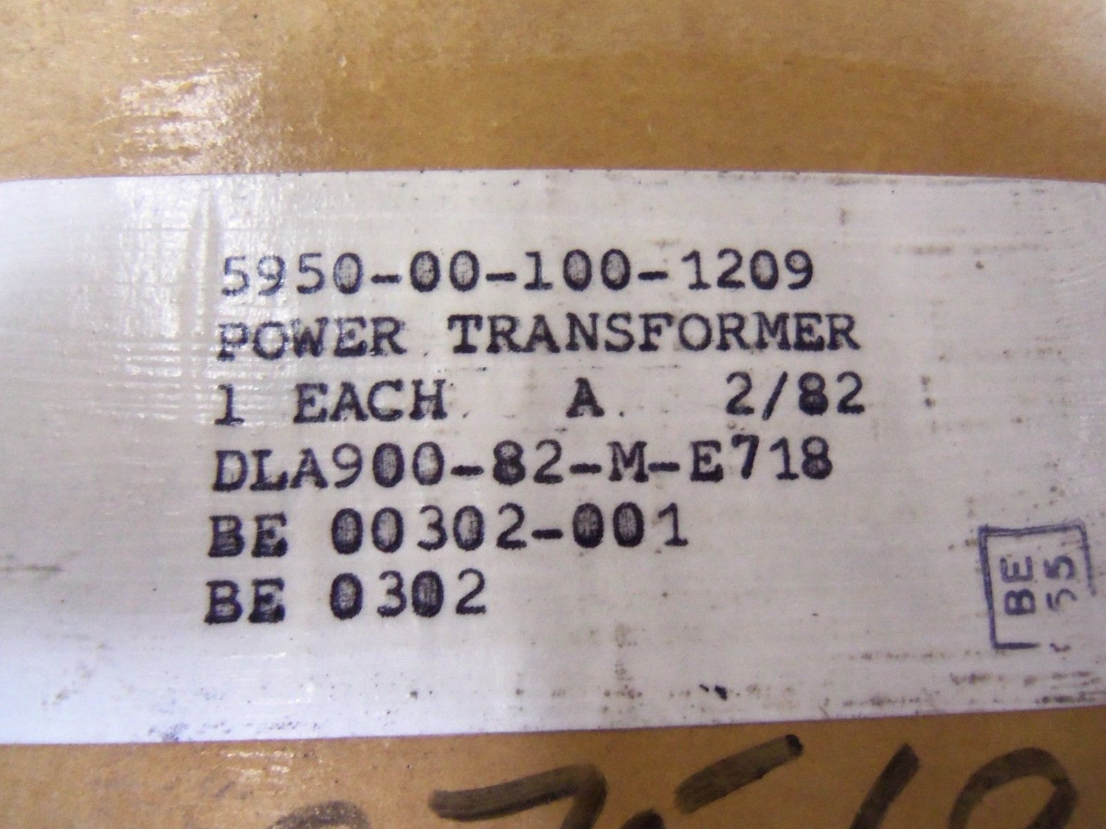 BASLER ELECTRIC 5950-00-100-1209 *NEW IN BOX*