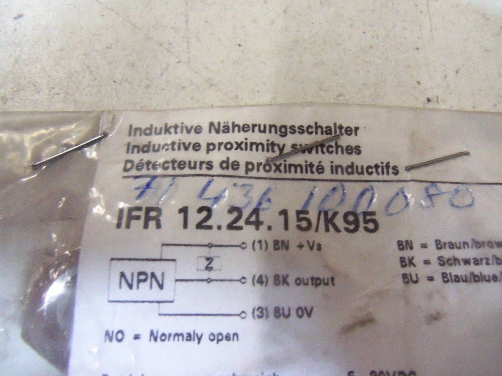 BAUMER IFR 12.24.15/K95 *NEW IN BAG*