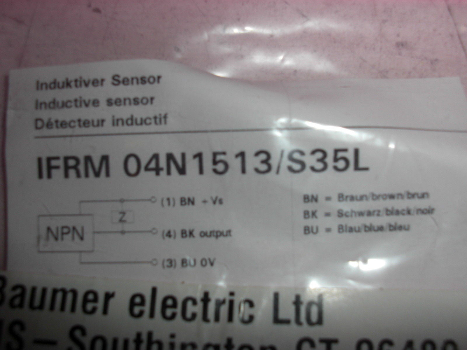 BAUMER IFRM 04N 1513/S35L  *NEW*