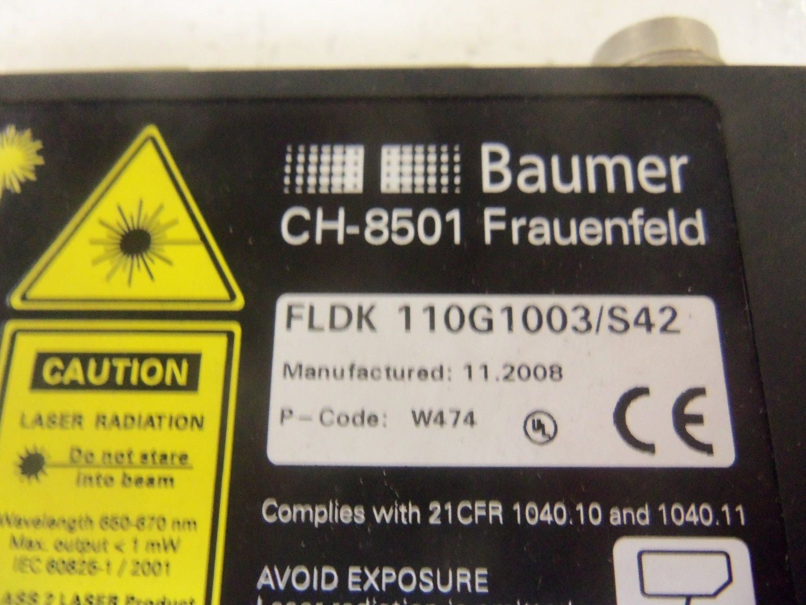 BAUMER FLDK-110G1003/S42 *NEW*