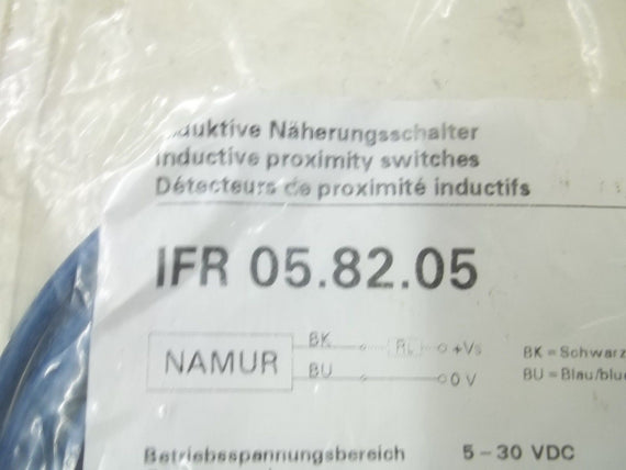 BAUMER IFR05.82.05 INDUCTIVE PROXIMITY SWITCH *NEW IN A BAG*