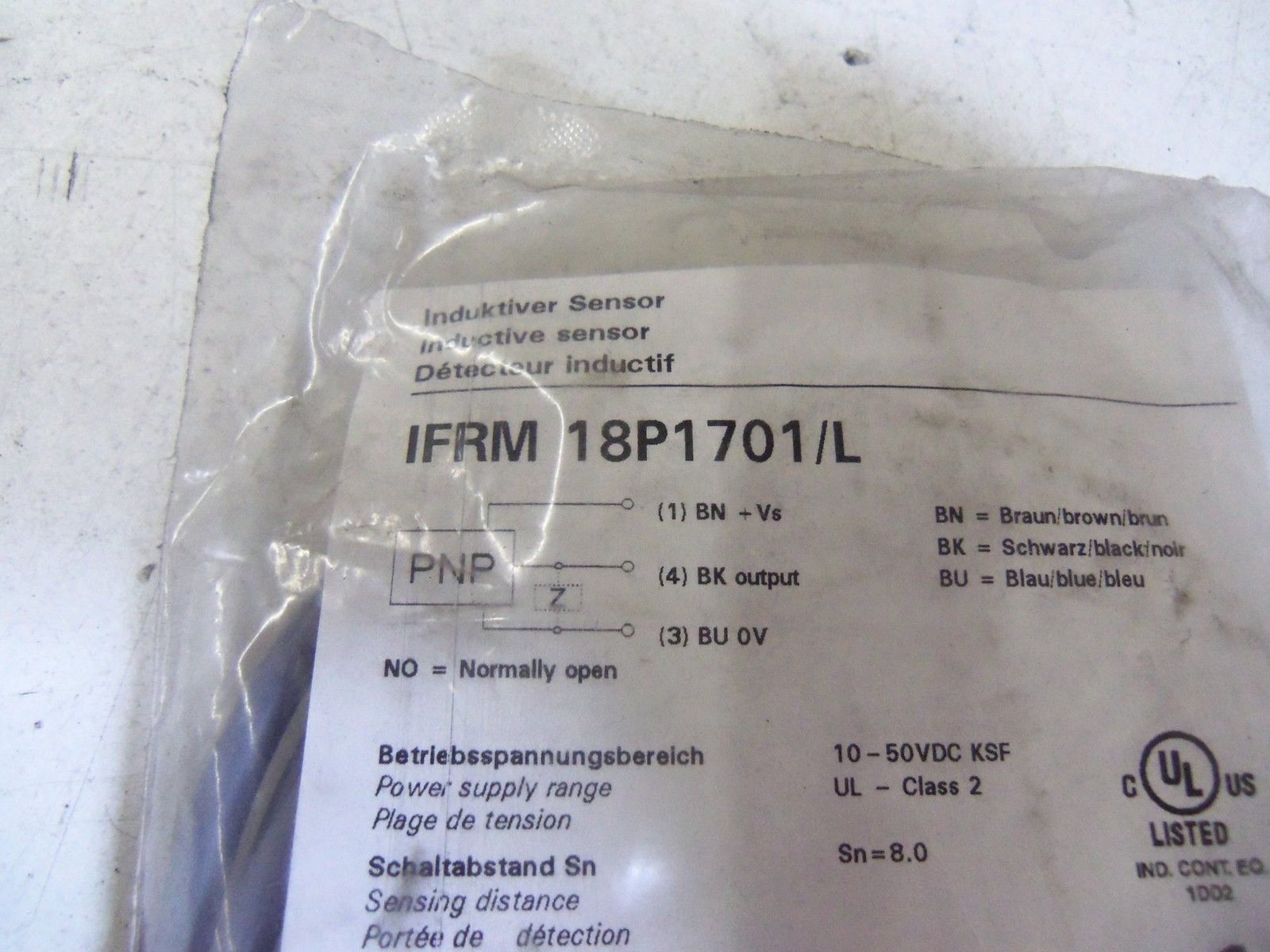 BAUMER IFRM 18P1701/L *NEW IN BAG*