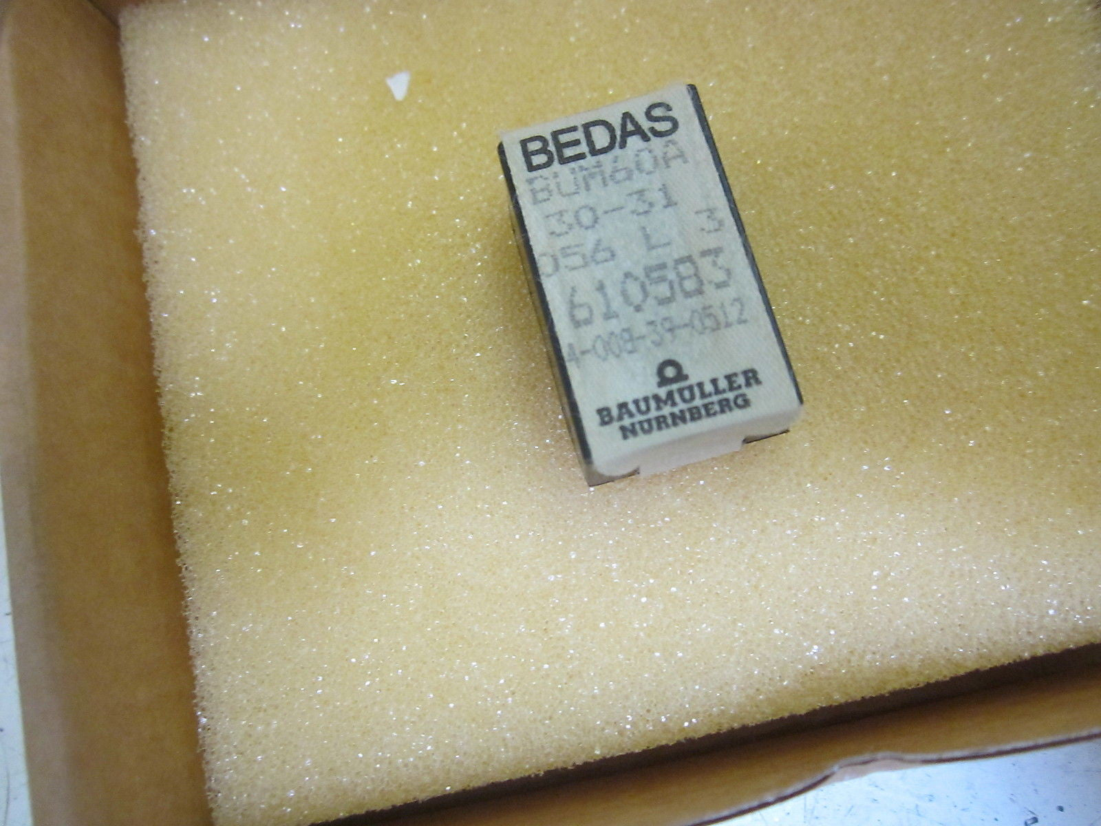 BAUMULLER 4-008-39-0512 OPERATIONAL DATA MEMORY *NEW IN BOX*