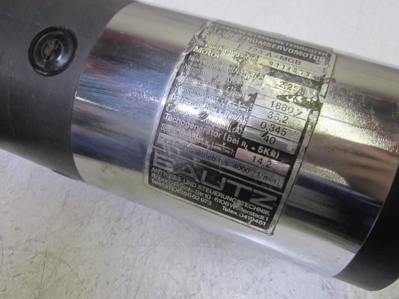 BAUTZ E-723 A-MTB SERVO MOTOR *USED*