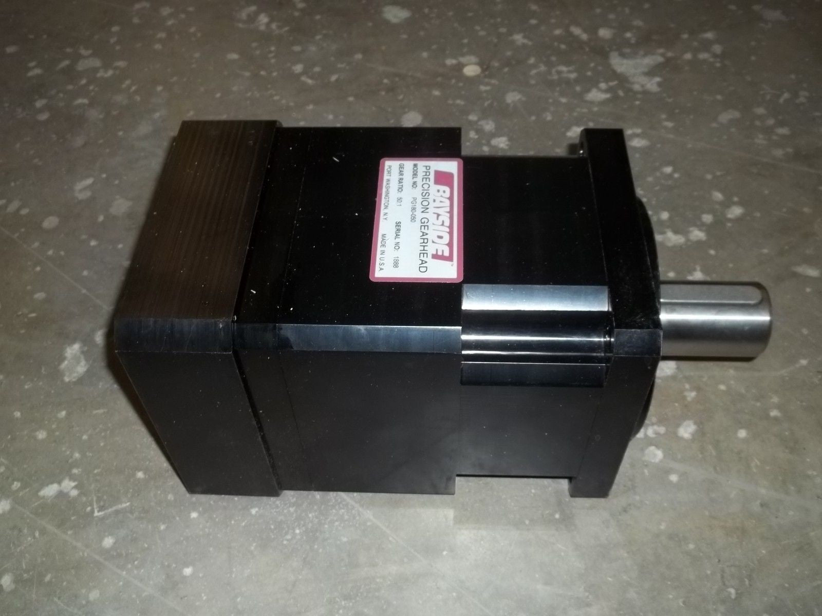 BAYSIDE PG180-050 PRECISION GEARHEAD 50:1 *NEW NO BOX*