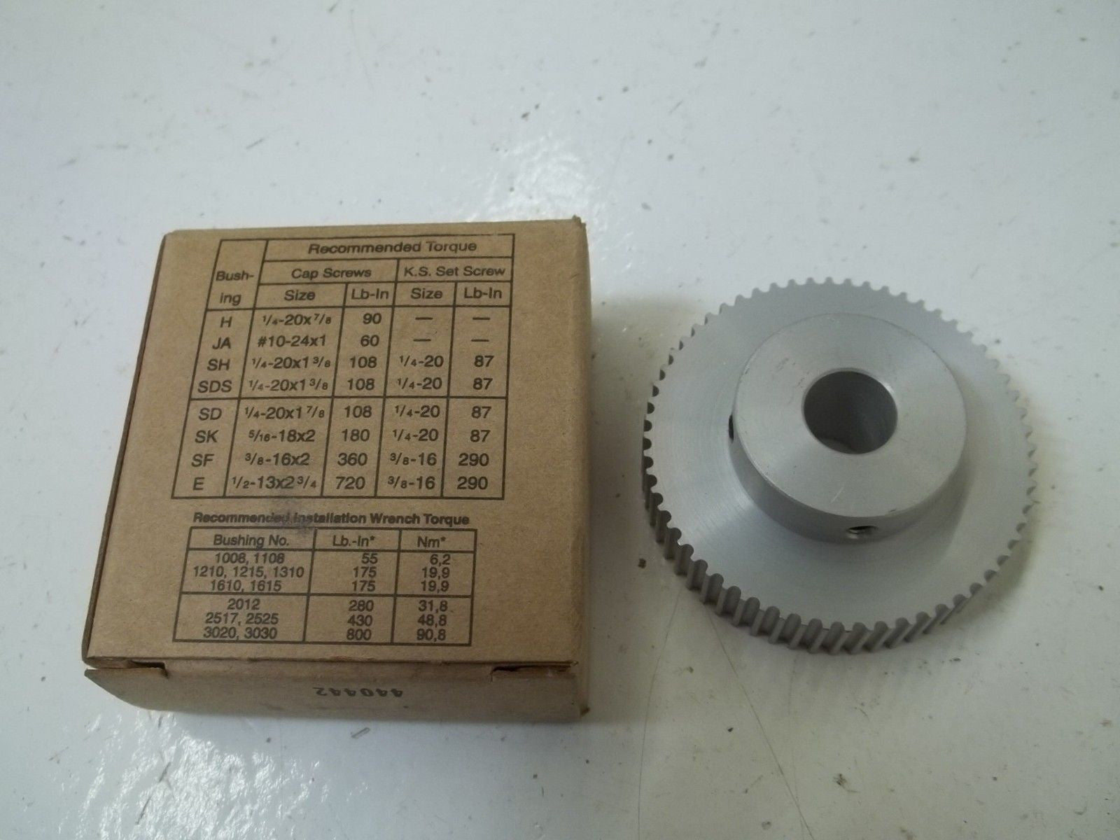 B & B 60-3M09-6A6 *NEW IN BOX*