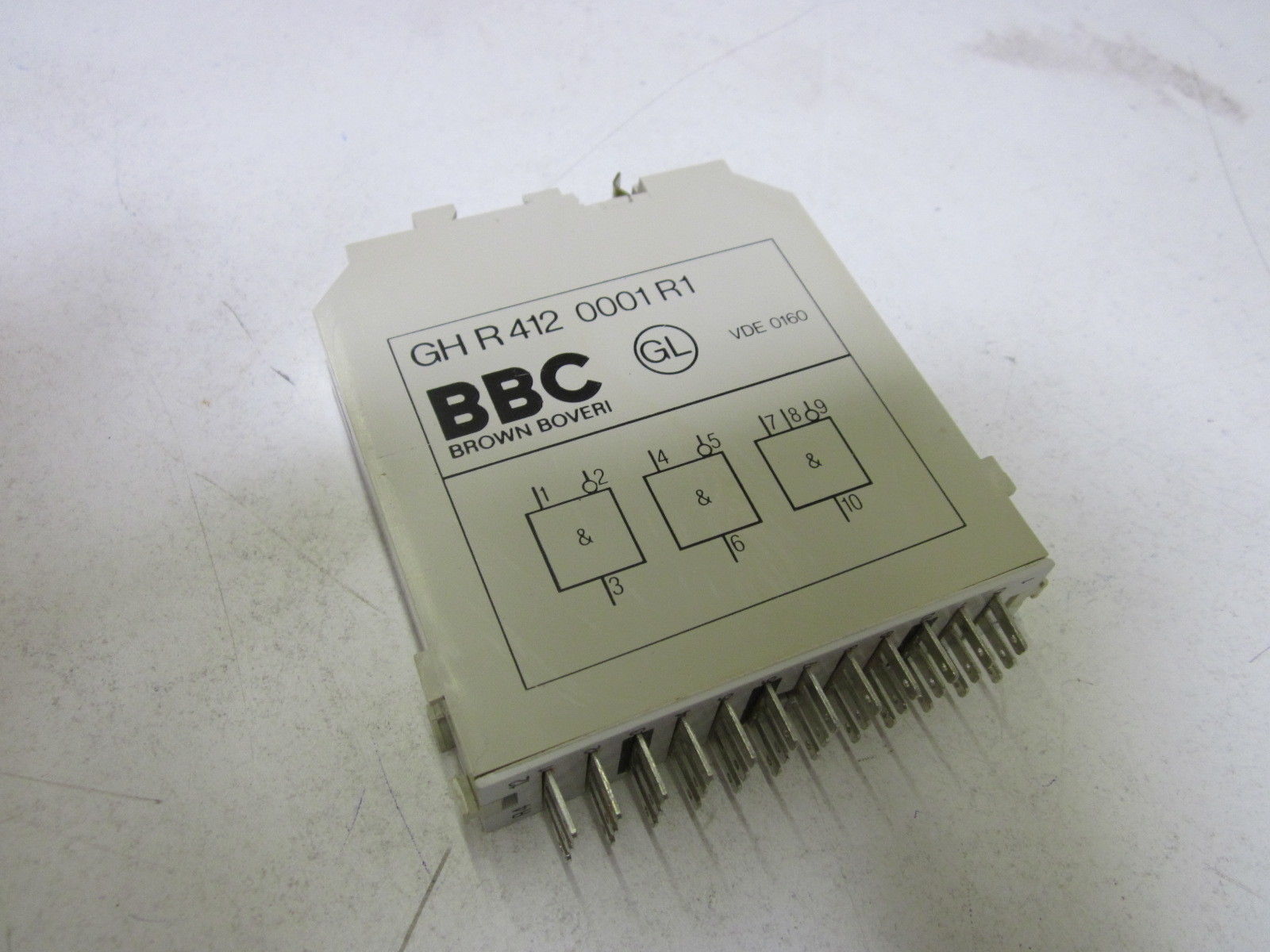 BBC GHR4120001R1 RELAY LOGIC AND GATE MODULE *NEW NO BOX*