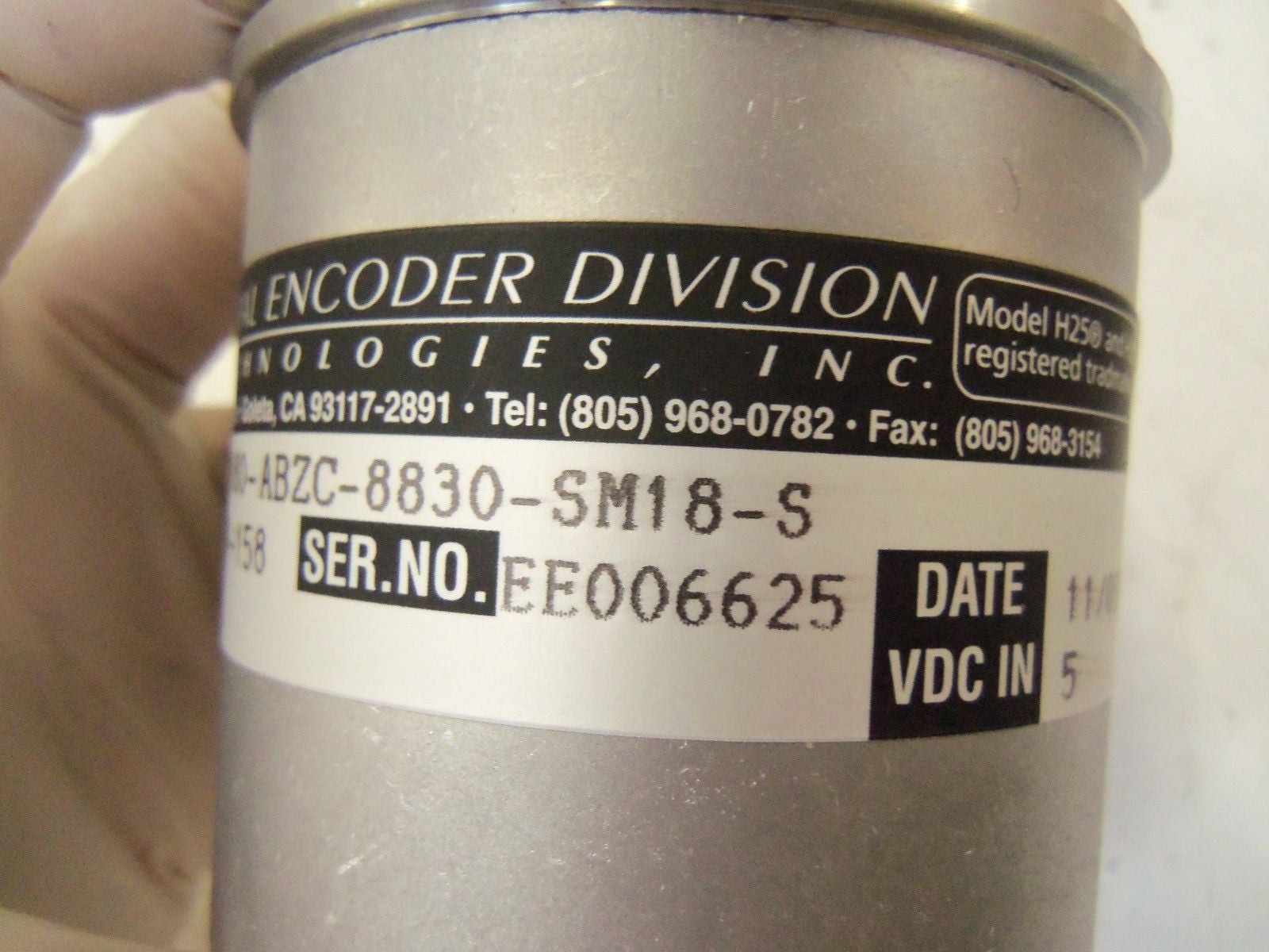 BEI E25G-4H-180-ABZC-8830-SM18-S *NEW NO BOX*