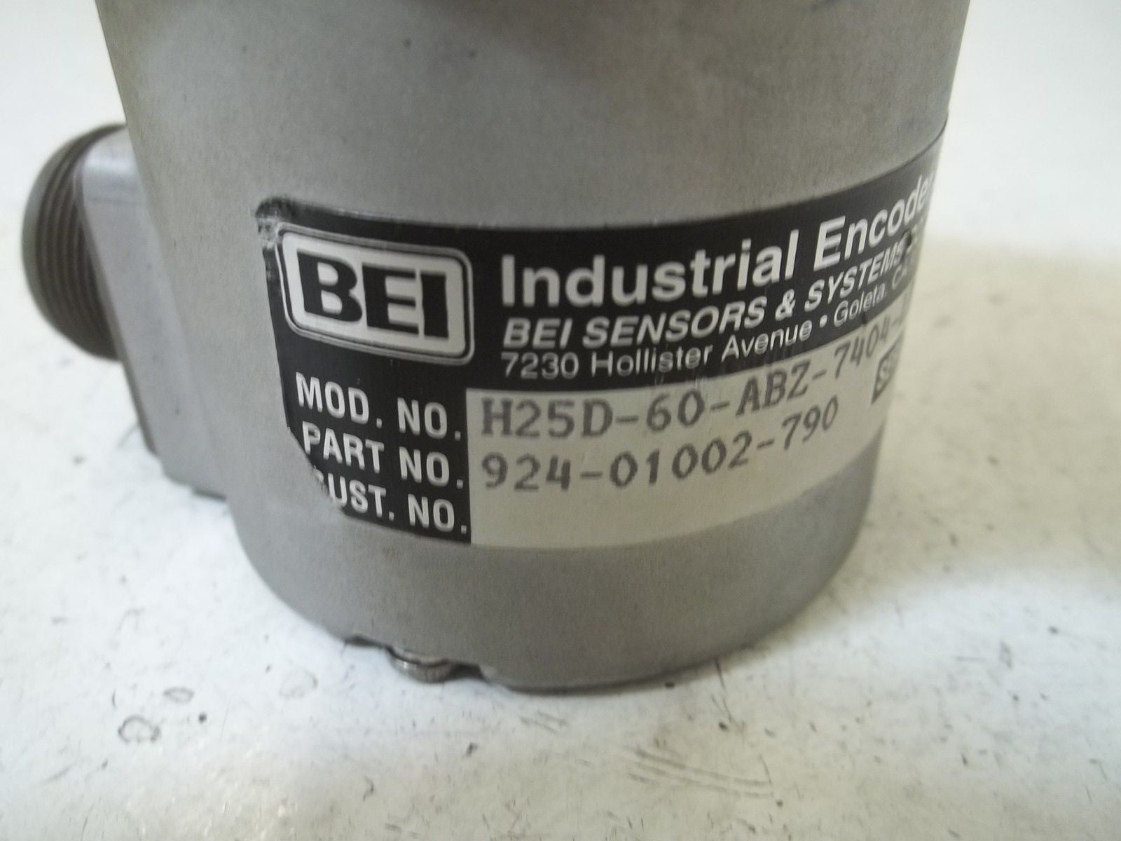 BEI H25D-60-ABZ-7404-LED-SM16 ENCODER  *NEW NO BOX*