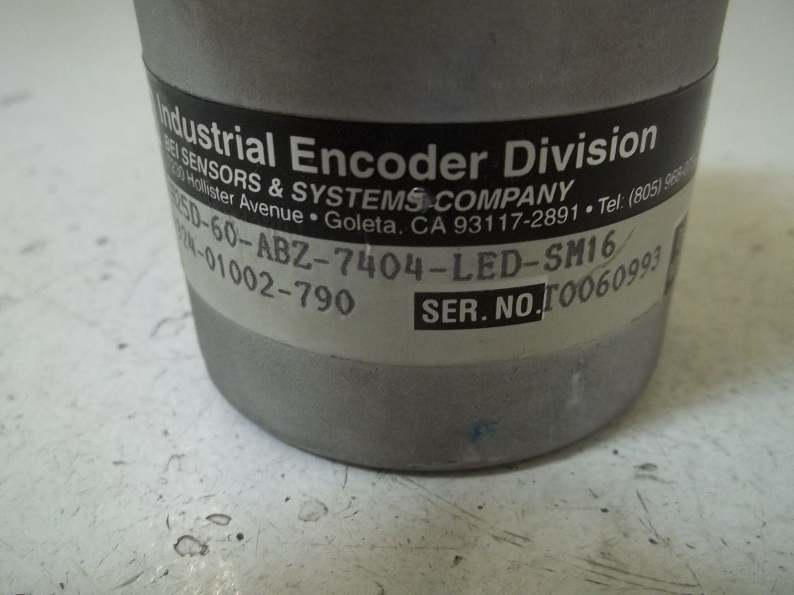BEI H25D-60-ABZ-7404-LED-SM16 ENCODER  *NEW NO BOX*