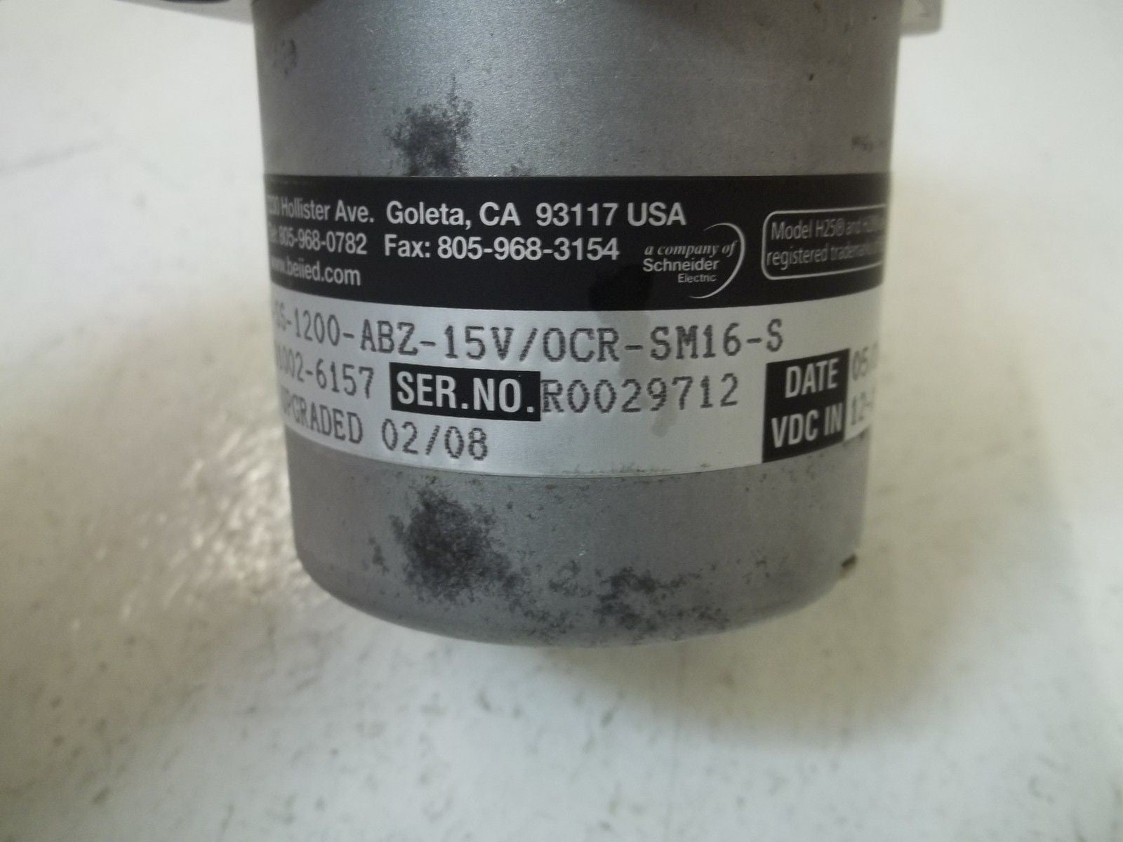 BEI H25D-SS-1200-ABZ-15V/0CR-SM16-S *USED*