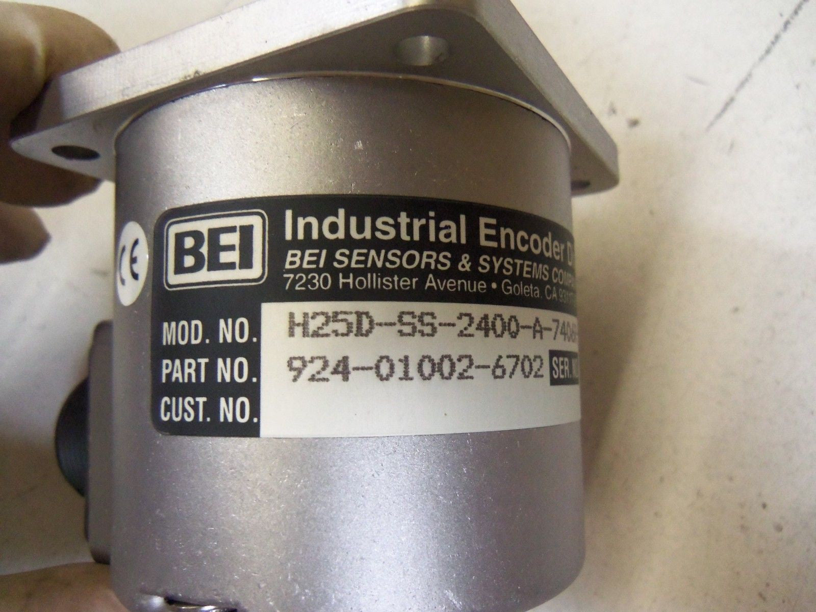 BEI H25D-SS-2400-A-7406R-LED-SM16-S *NEW NO BOX*