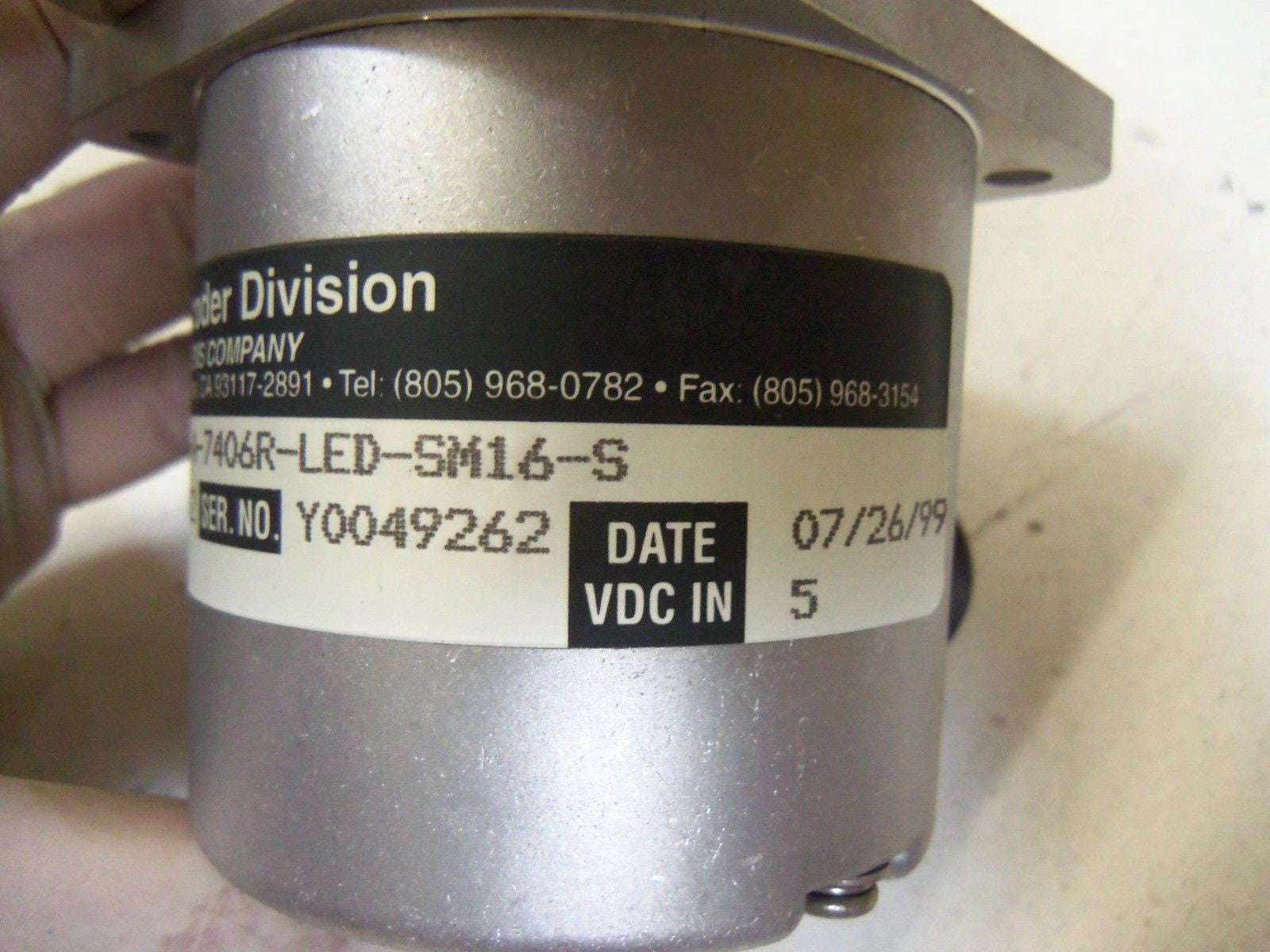 BEI H25D-SS-2400-A-7406R-LED-SM16-S *NEW NO BOX*