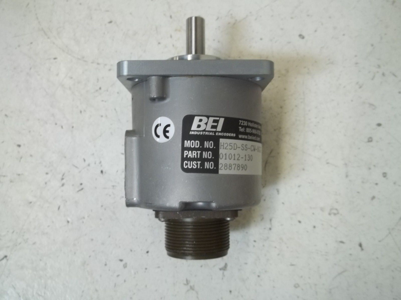 BEI H25D-SS-CW-8GC-5V/0CR-EM20 ENCODER *NEW NO BOX*