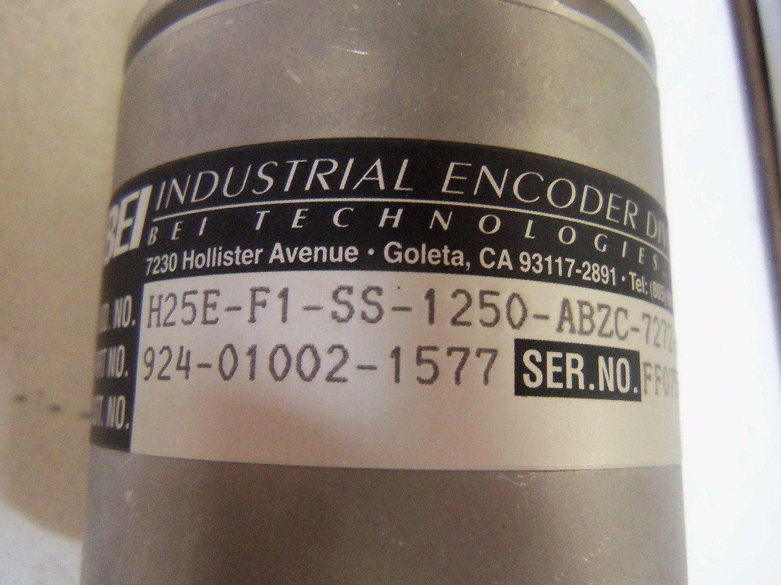BEI H25E-F1-SS-1250-ABZC-7272-EM18-S *NEW NO BOX*