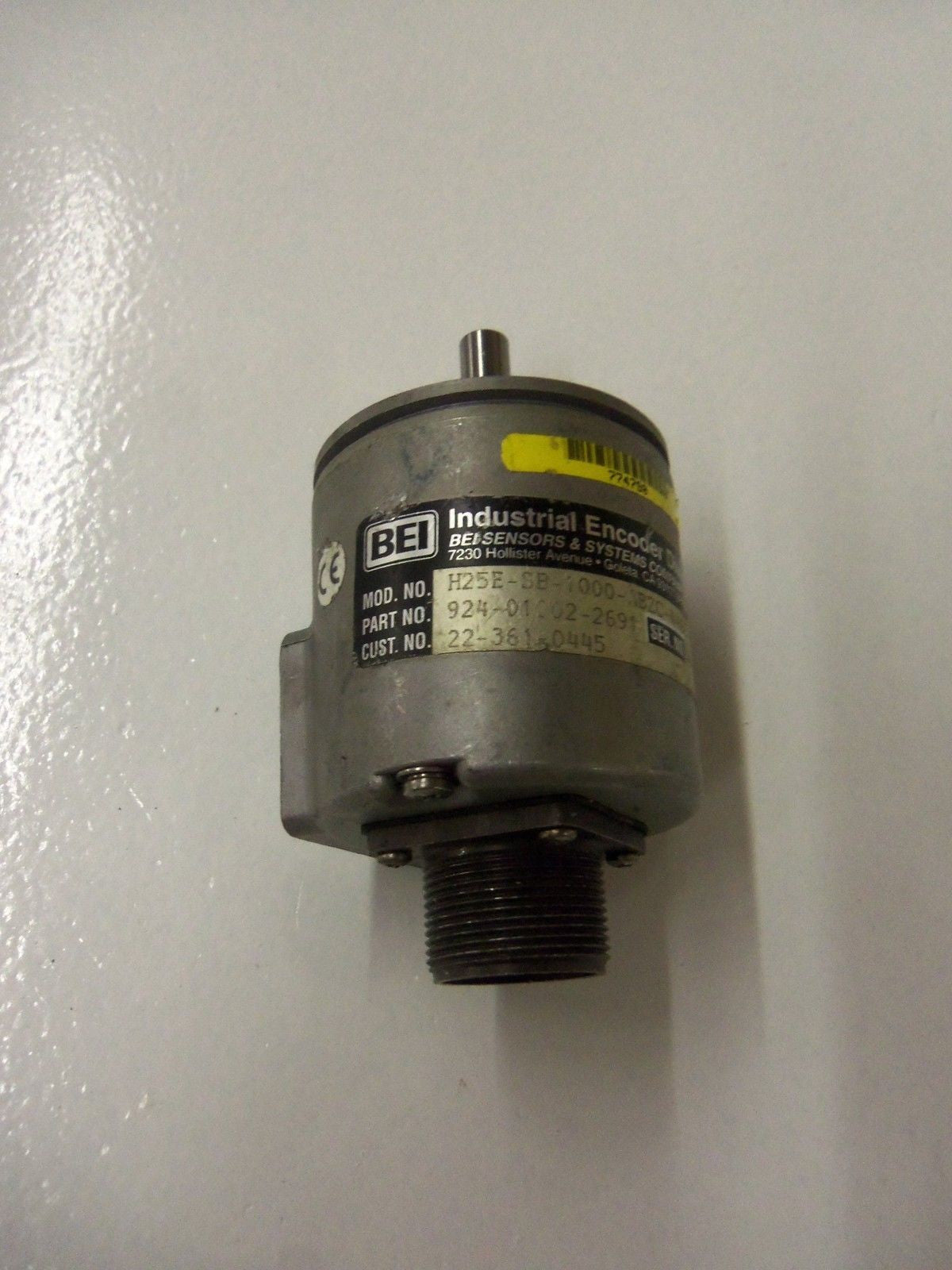 BEI H25E-SB-100-ABZC-4469-LED-EM18 *USED*