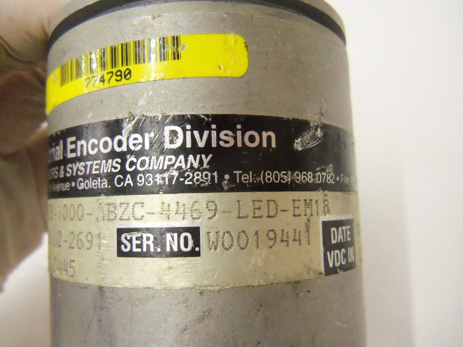 BEI H25E-SB-100-ABZC-4469-LED-EM18 *USED*