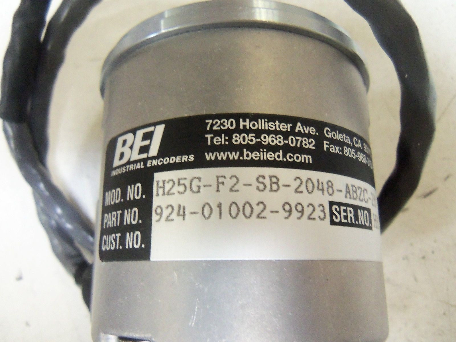 BEI H25G-F2-SB-2048-ABZC-28V/V-5CS18 *USED*