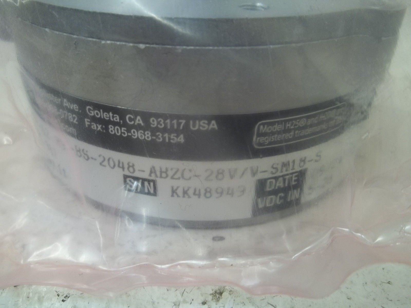 BEI HS35F-62-R9-BS-2048-ABZX-28V/V-SM18-S ENCODER *NEW NO BOX*