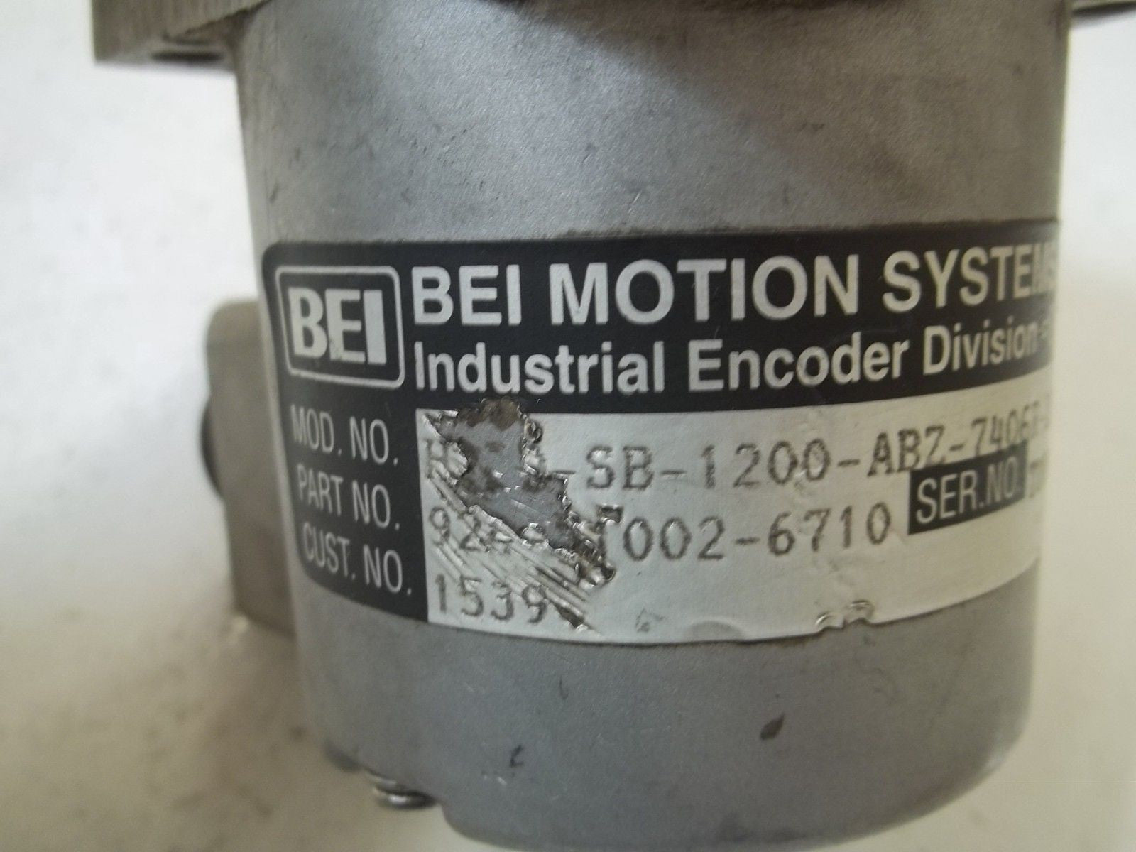 BEI SB-1200-ABZ-7406R-LED-SM16-S *USED*