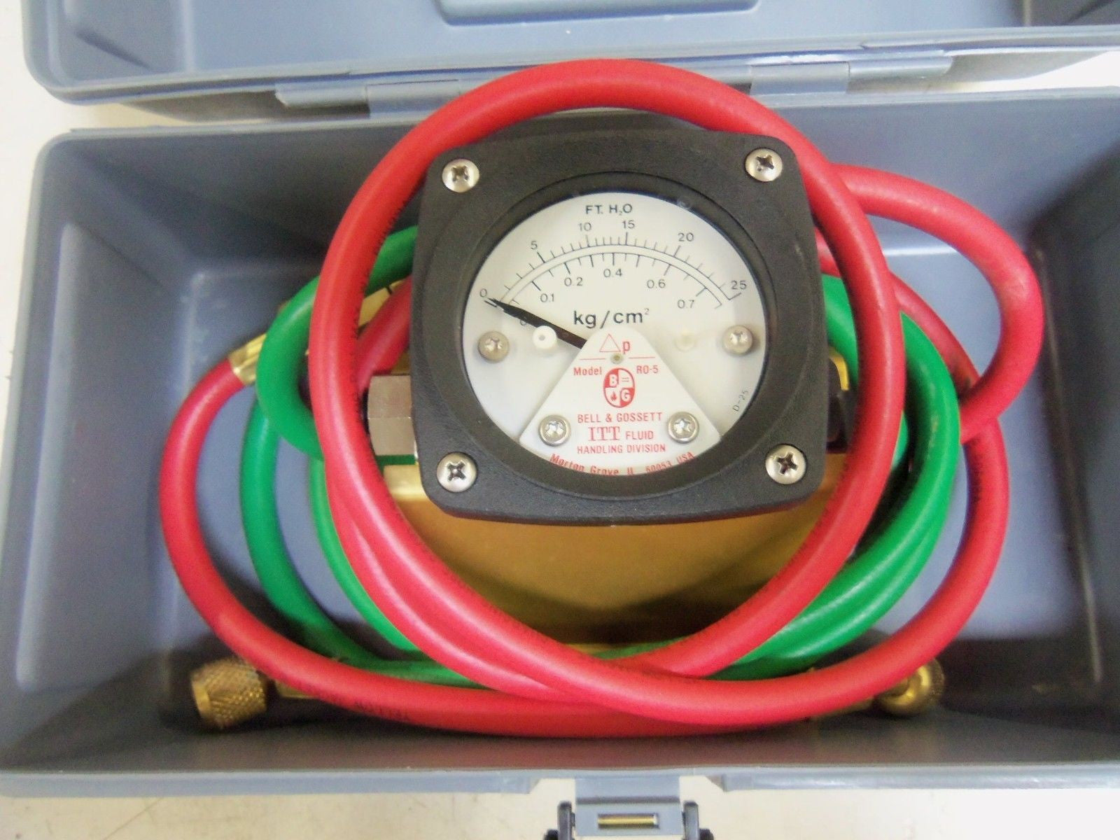 BELL & GOSSETT R0-5 DIFFERENTIAL PRESSURE GAUGE *NEW NO BOX*