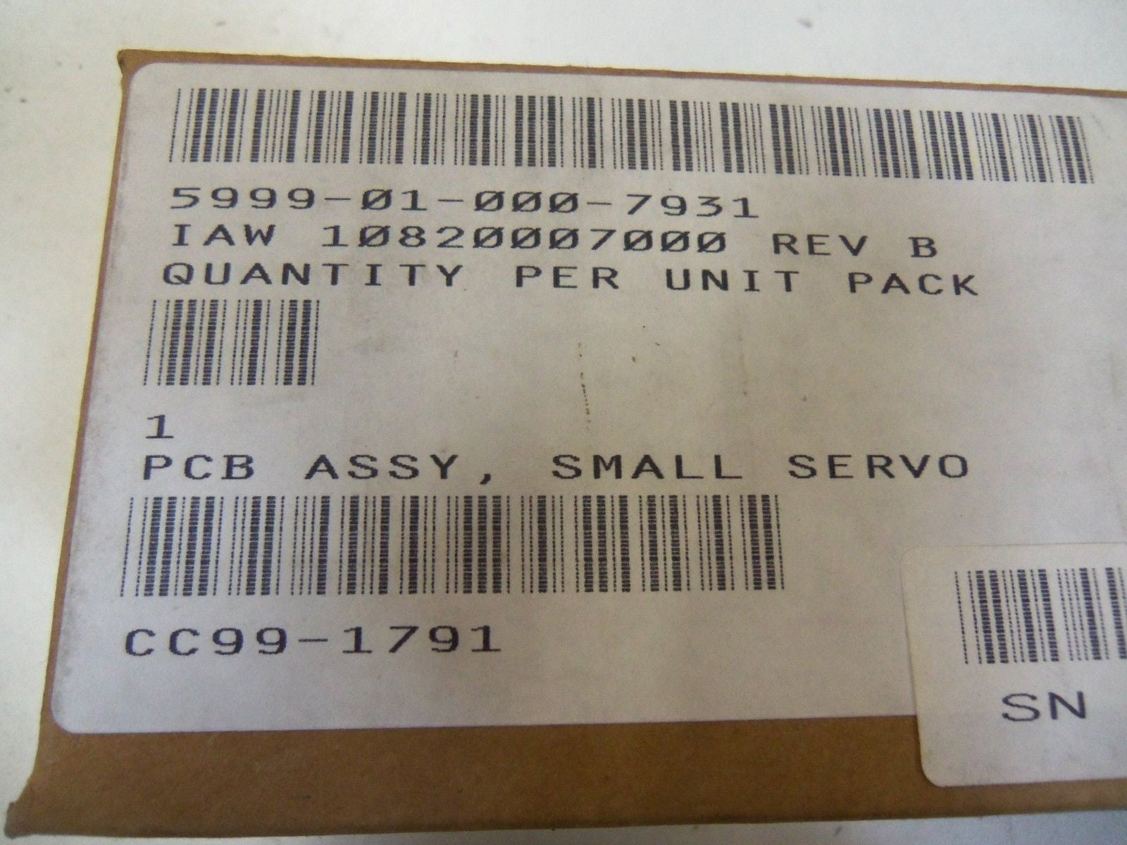 BELL & HOWELL DOCUMAIL SMALL SERVO 10820007000 *FACTORY SEALED*