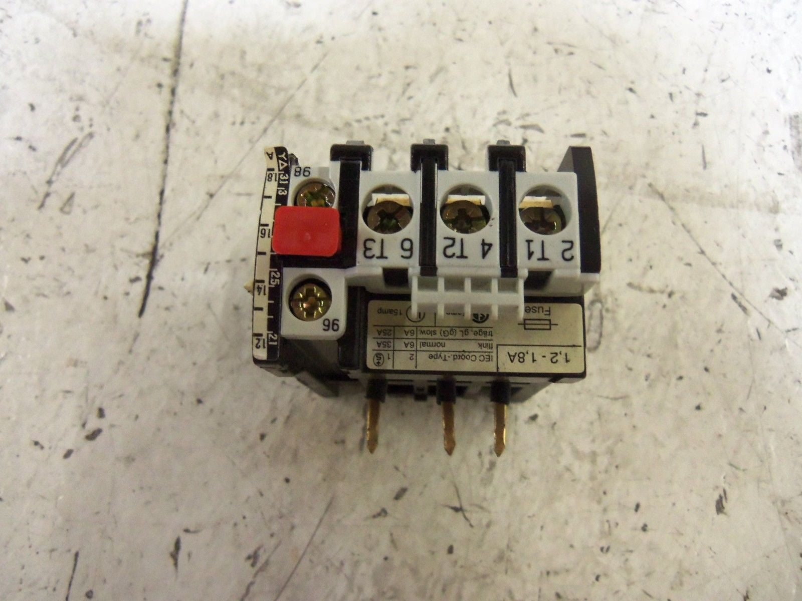 BENEDIKT & JAGER U12/16A 1,8 OVERLOAD RELAY *NEW IN BOX*