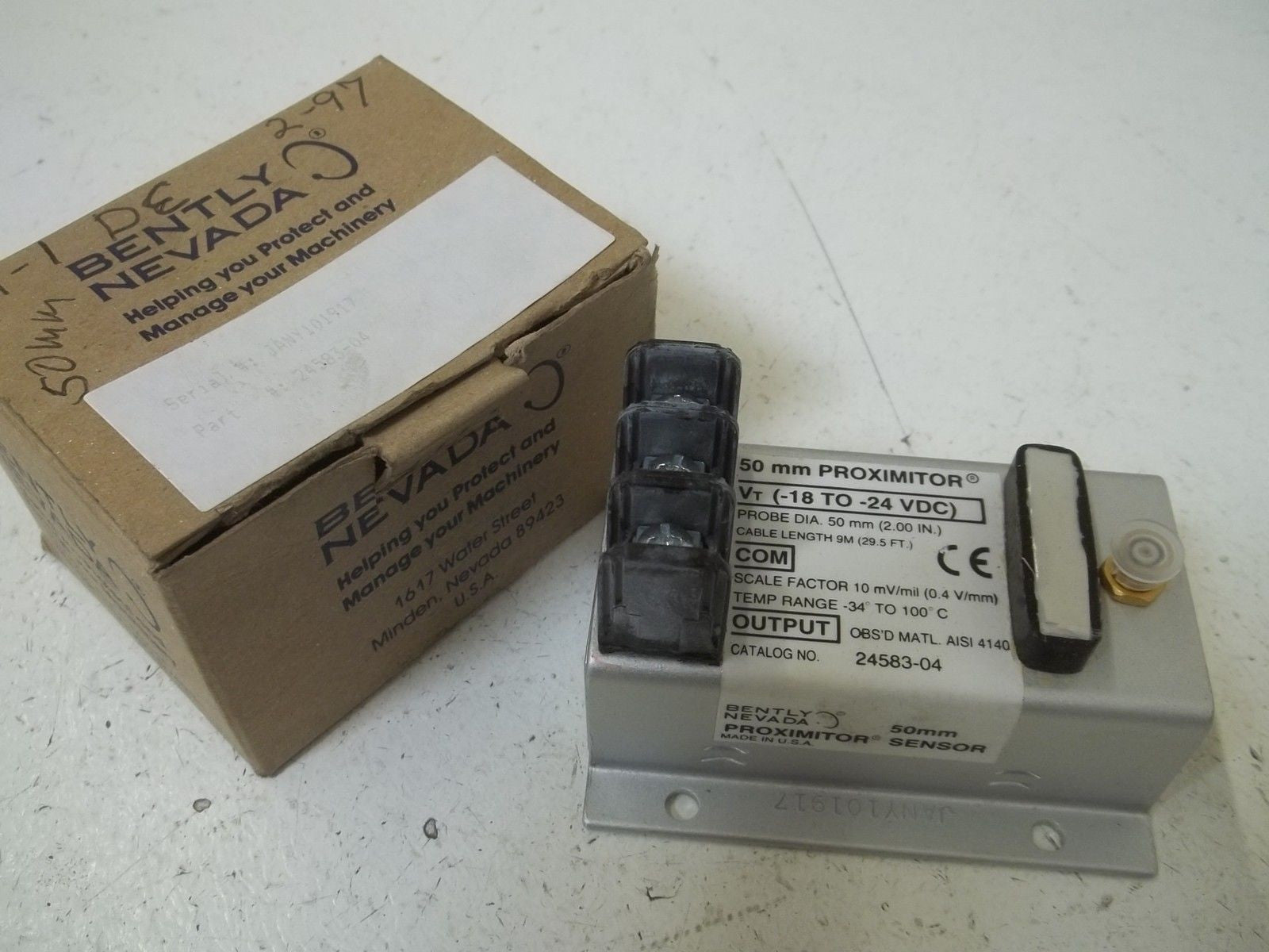 BENTLY NEVADA 24583-04 PROXIMITOR *NEW IN BOX*