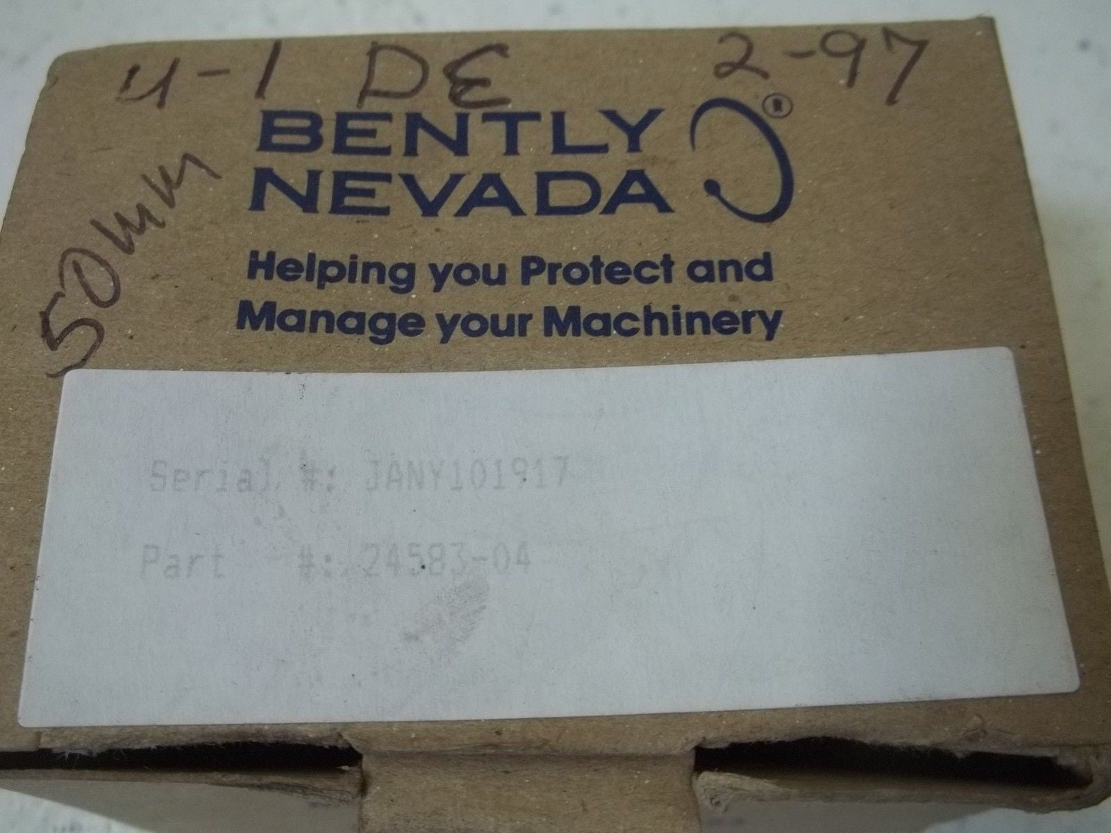 BENTLY NEVADA 24583-04 PROXIMITOR *NEW IN BOX*