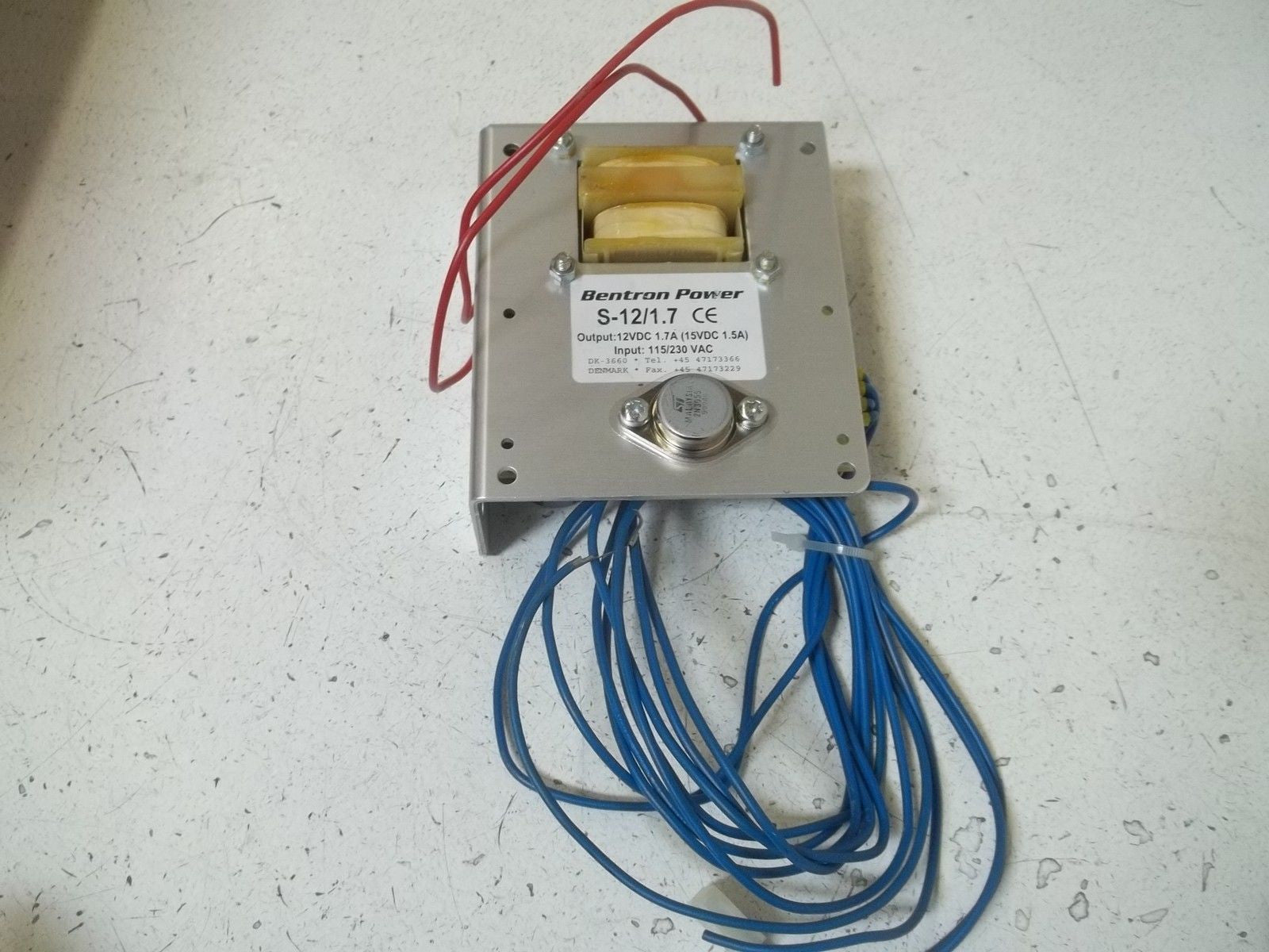 BENTROL POWER S-12/1.7 POWER SUPPLY *USED*