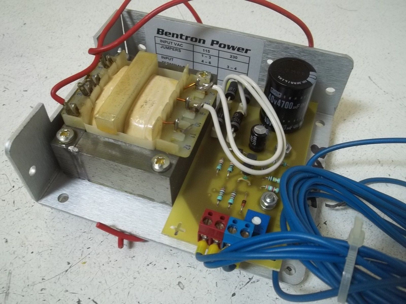 BENTROL POWER S-12/1.7 POWER SUPPLY *USED*